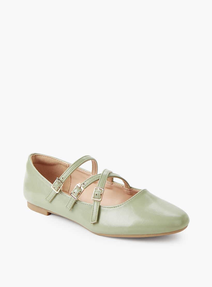 Celeste Women Buckle Closure Ballerina Shoes-women-shoes-ballerinas-image-2