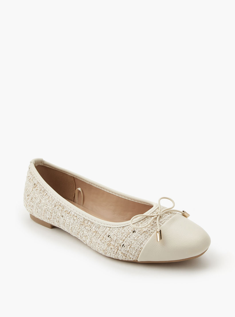 حذاء باليرينا بارز الملمس للنساء من سيليست-women-shoes-ballerinas-image-2