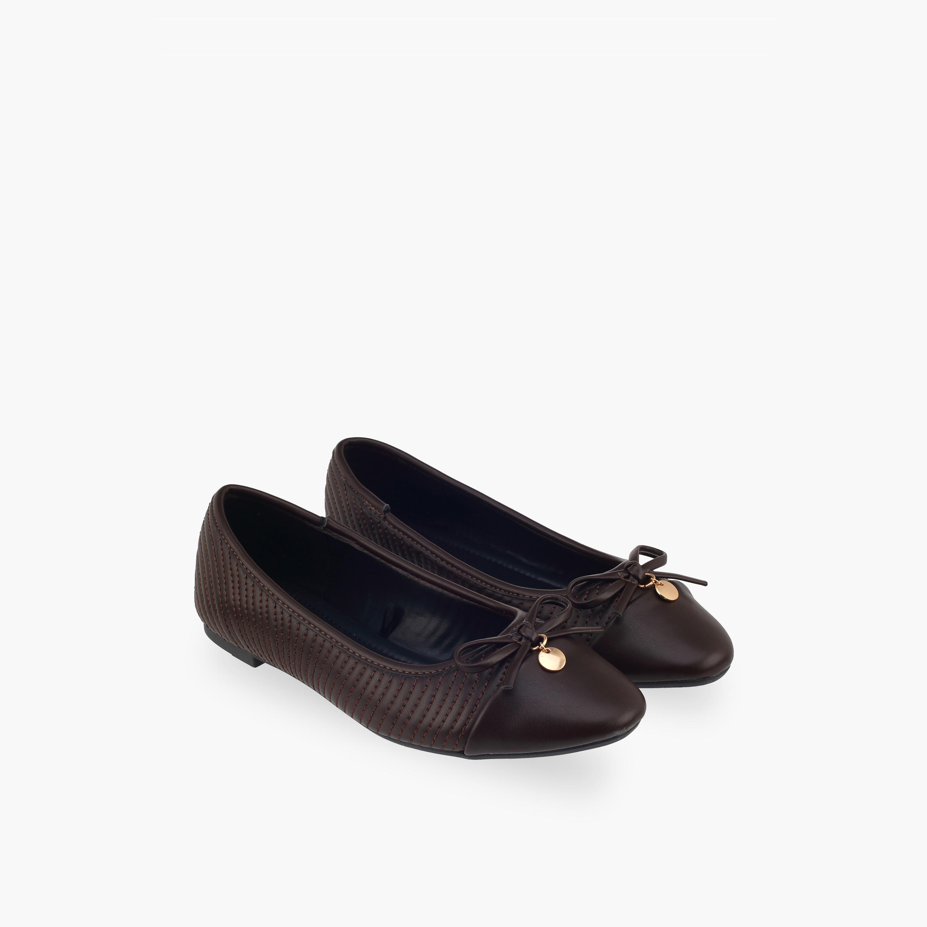 Paprika Women Bow Detail Ballerina Shoes-women-shoes-ballerinas-image-1