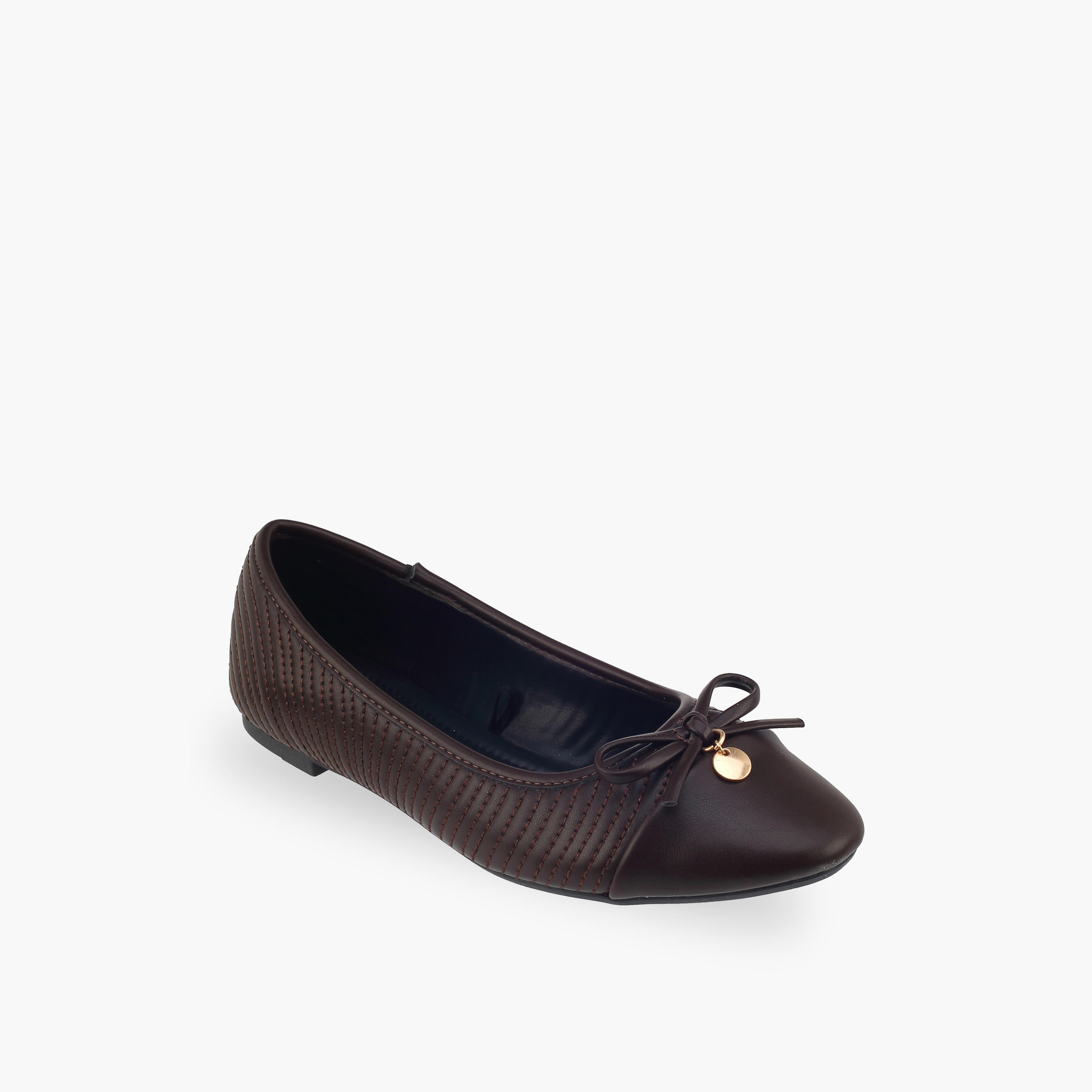 Paprika Women Bow Detail Ballerina Shoes-women-shoes-ballerinas-image-2