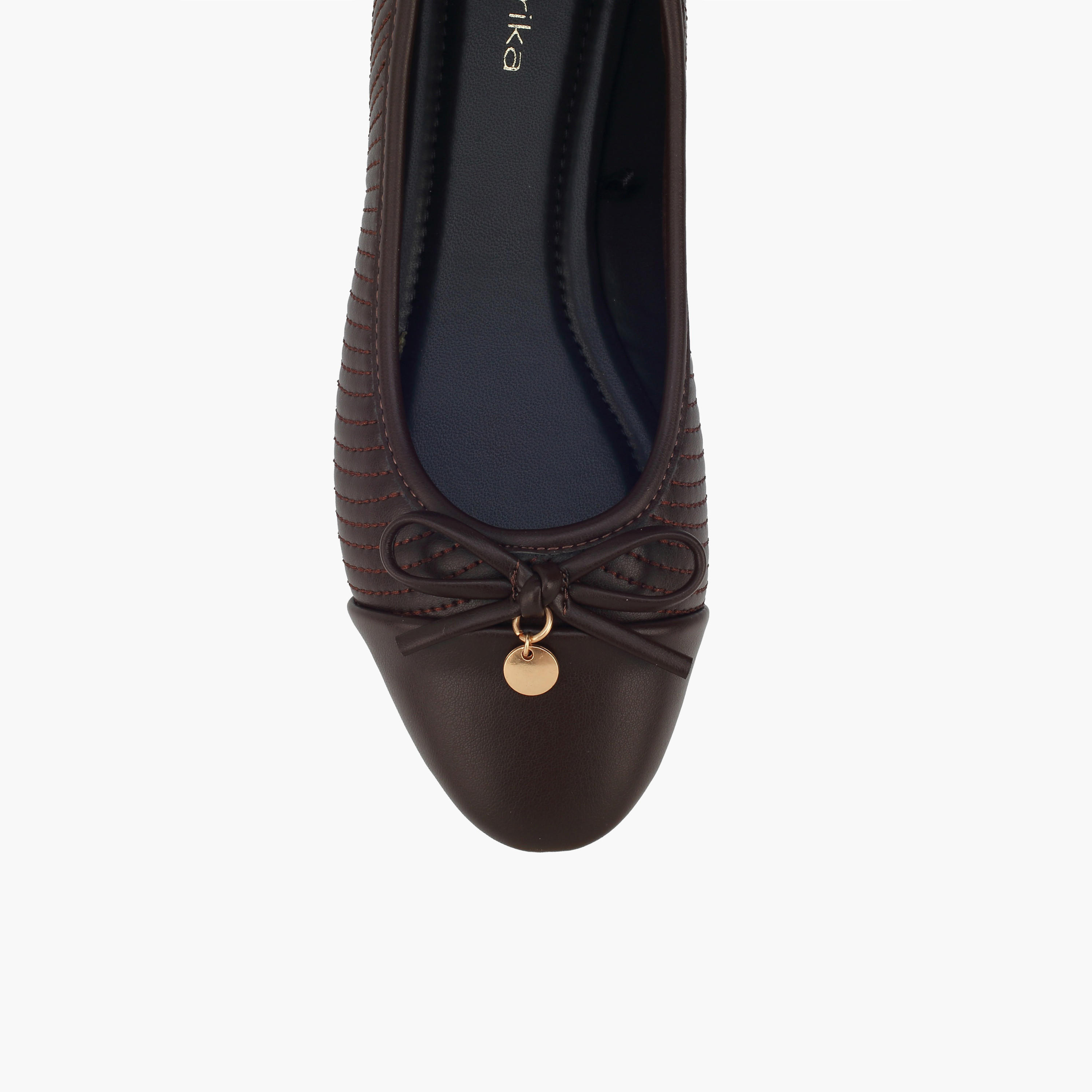 Paprika Women Bow Detail Ballerina Shoes-women-shoes-ballerinas-image-4