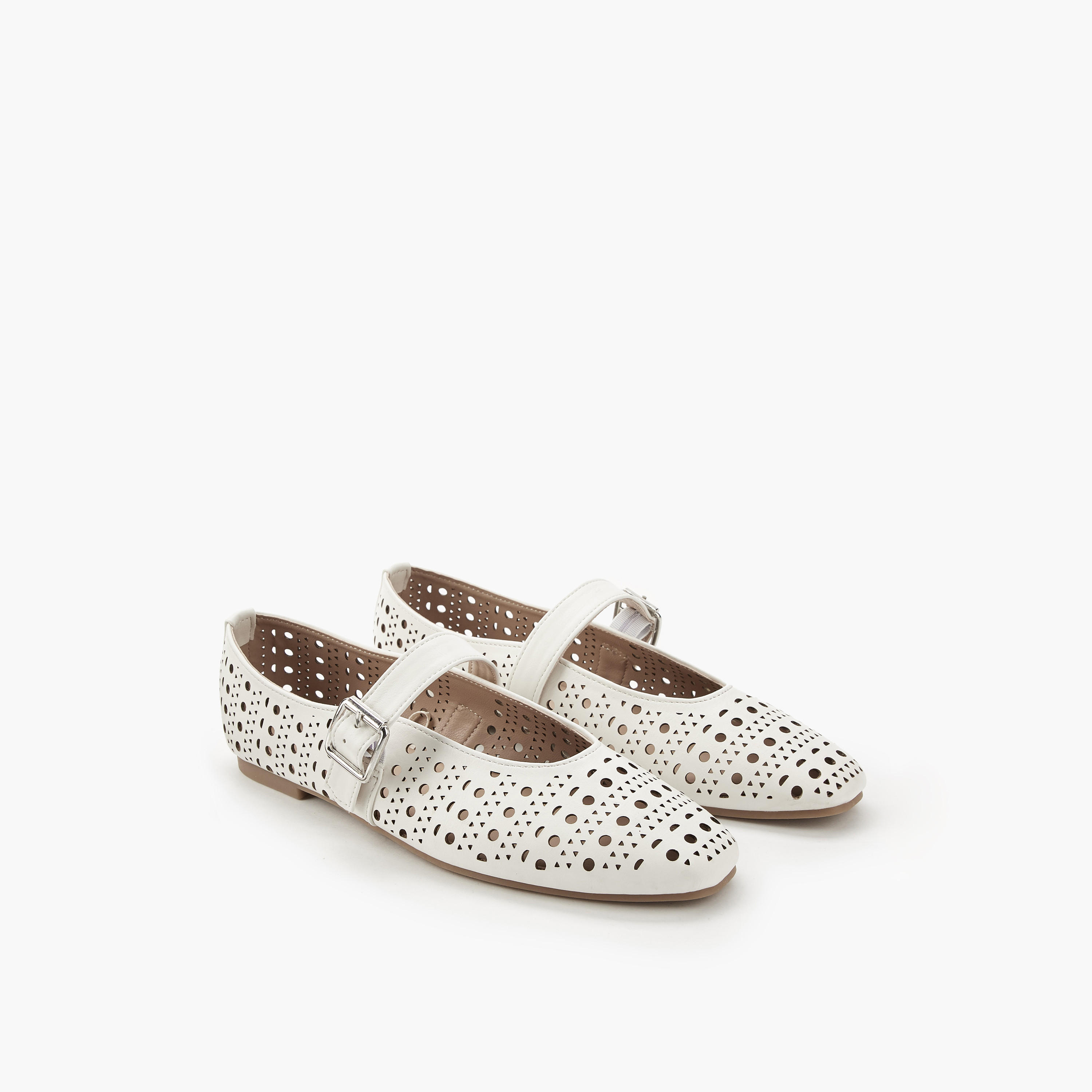 Flora Bella Women Cutout Detail Ballerina Shoes-women-shoes-ballerinas-image-1