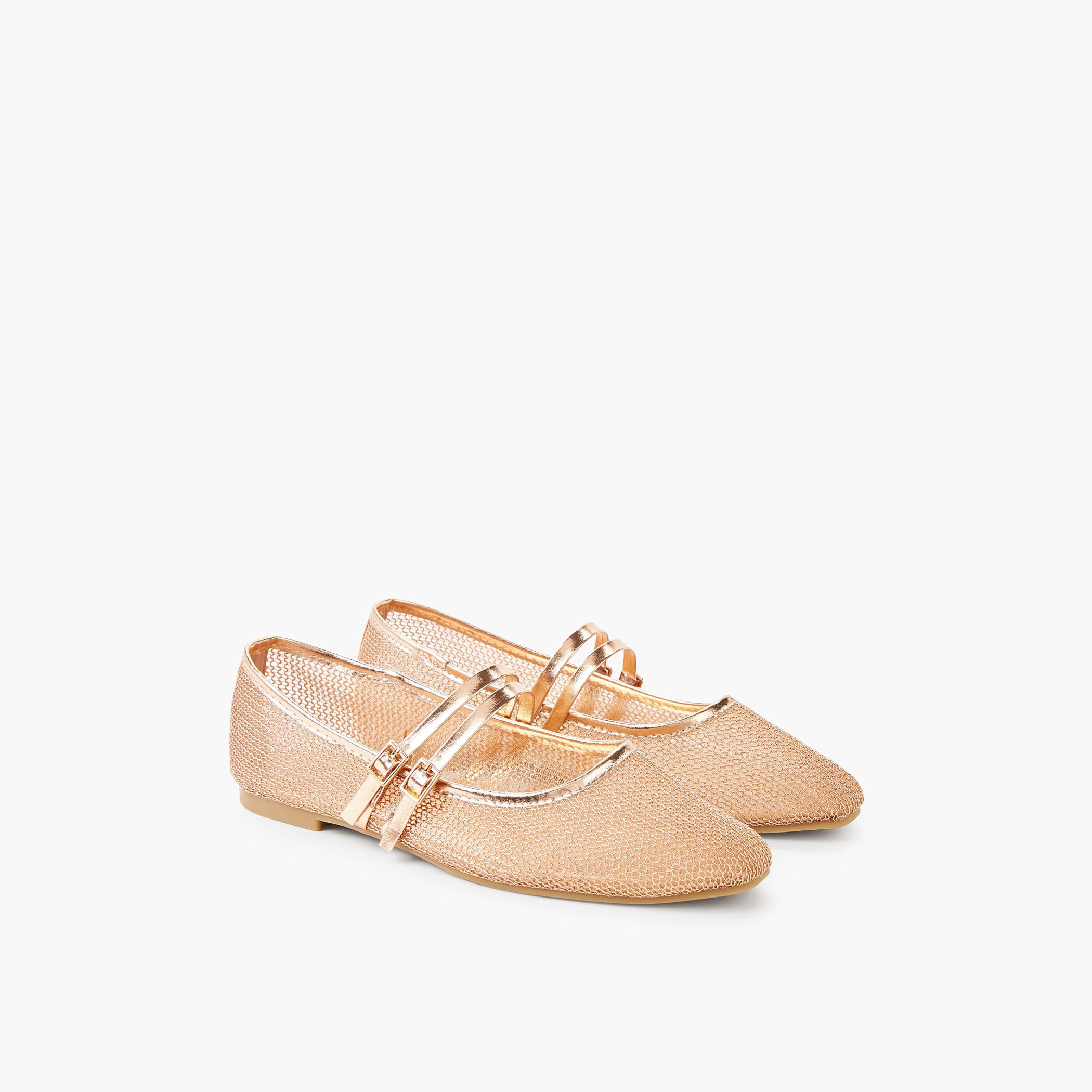 Flora Bella Women Metallic Detail Mary Jane Shoes-women-shoes-flats-ballerinas-image-1