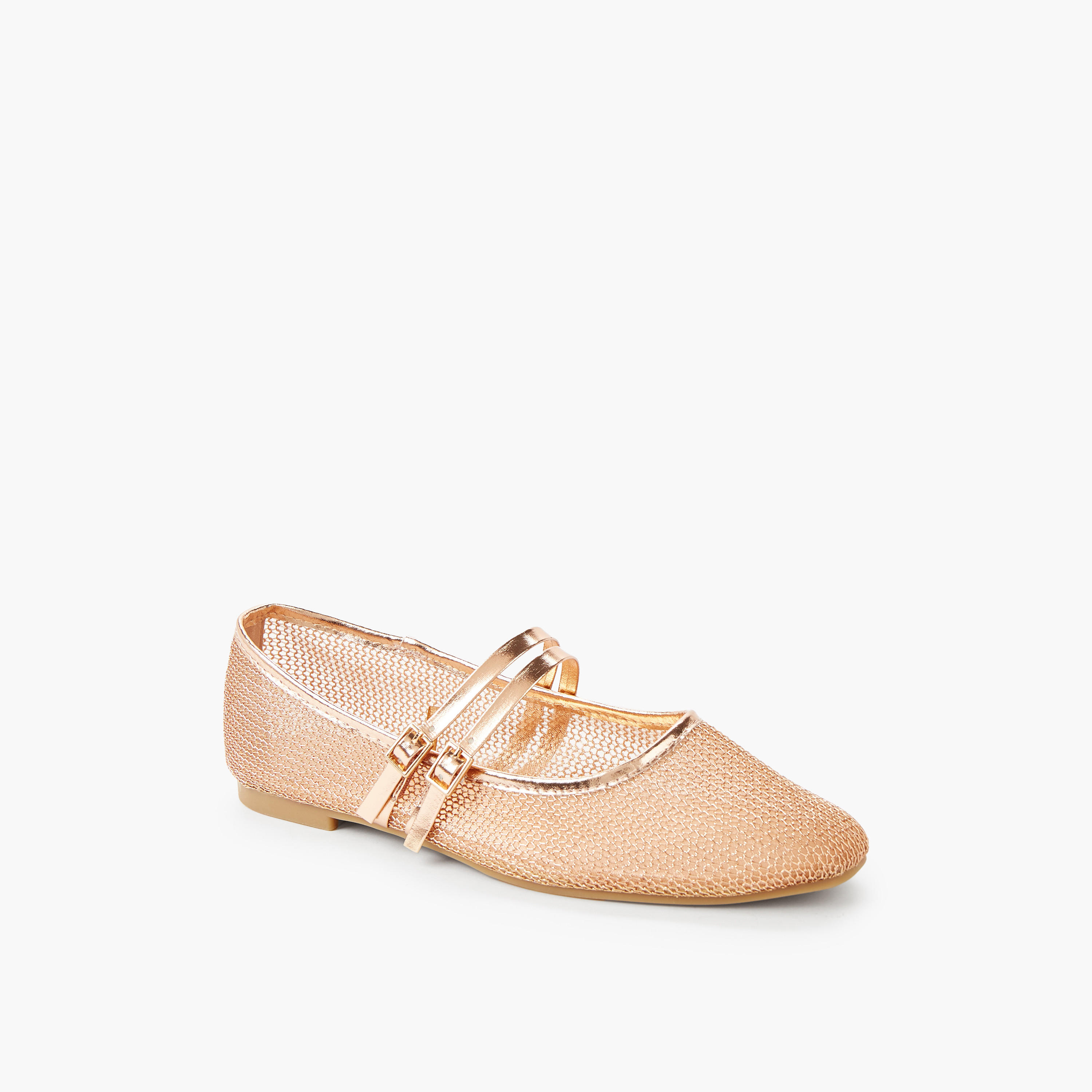 Flora Bella Women Metallic Detail Mary Jane Shoes-women-shoes-flats-ballerinas-image-2