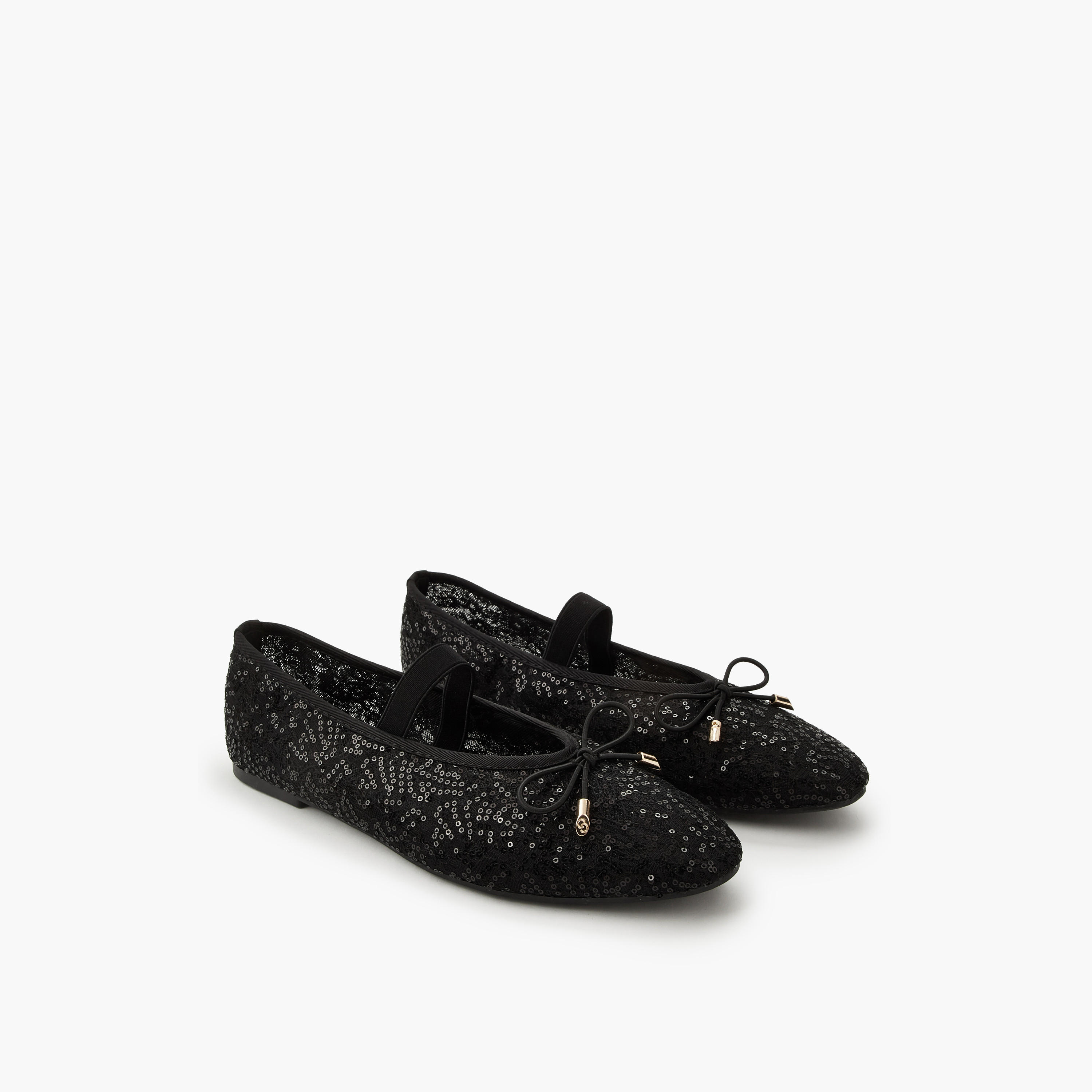 حذاء باليرينا مزين بالترتر للنساء من سيليست-women-shoes-ballerinas-image-1