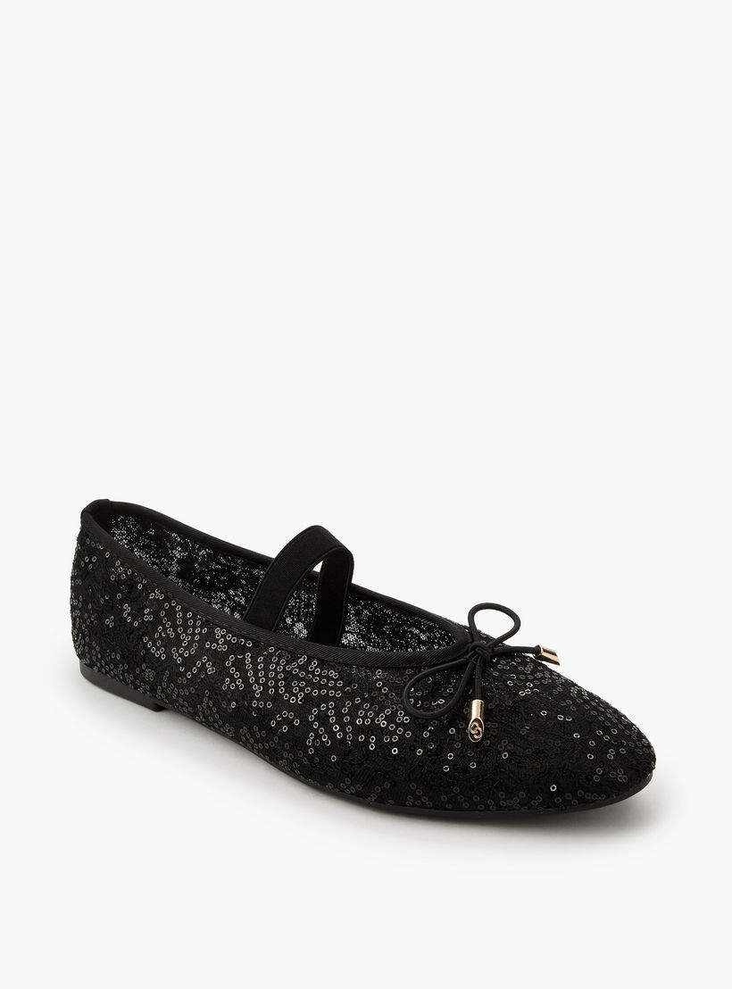 حذاء باليرينا مزين بالترتر للنساء من سيليست-women-shoes-ballerinas-image-2