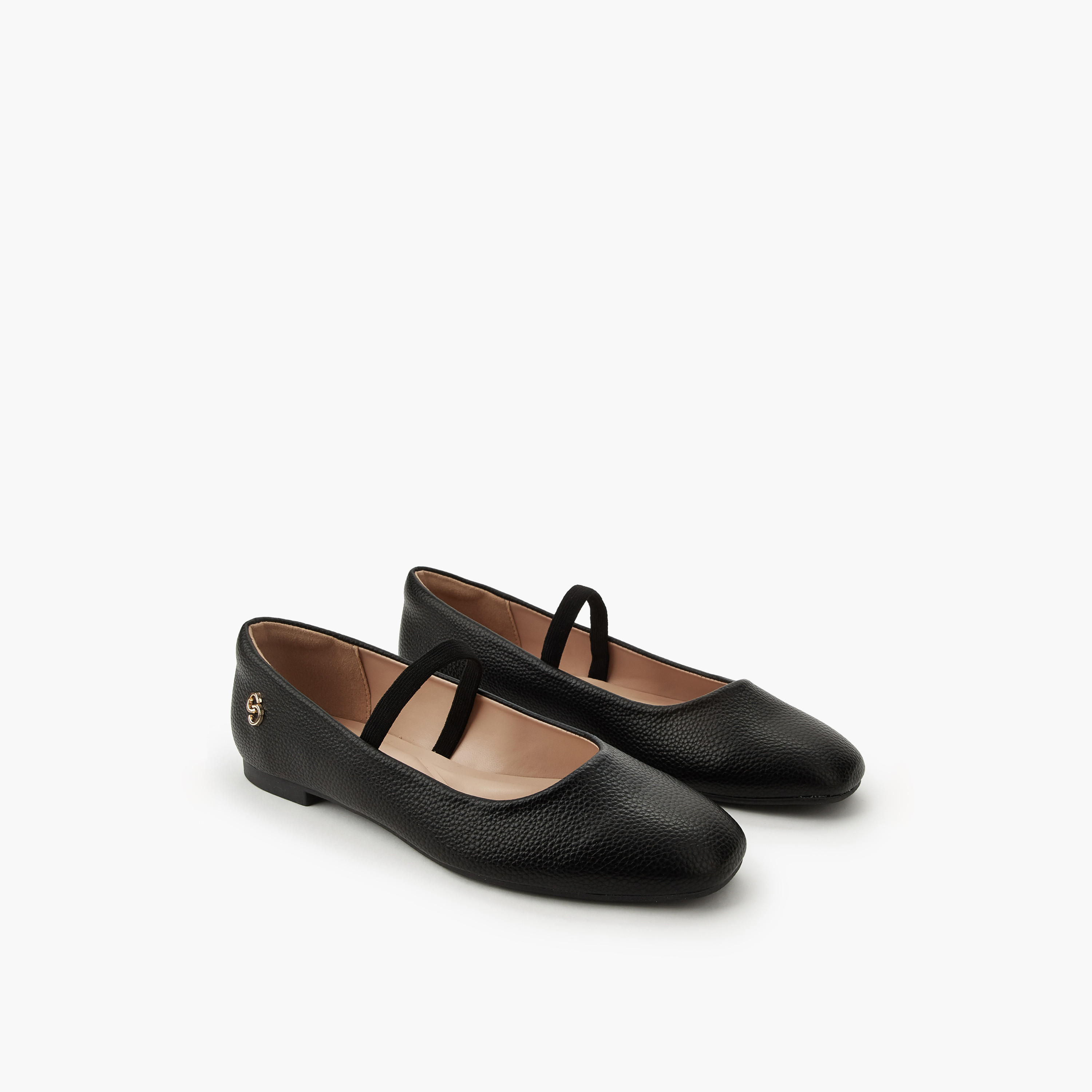 Celeste Women Textured Ballerina Shoes-women-shoes-ballerinas-image-1