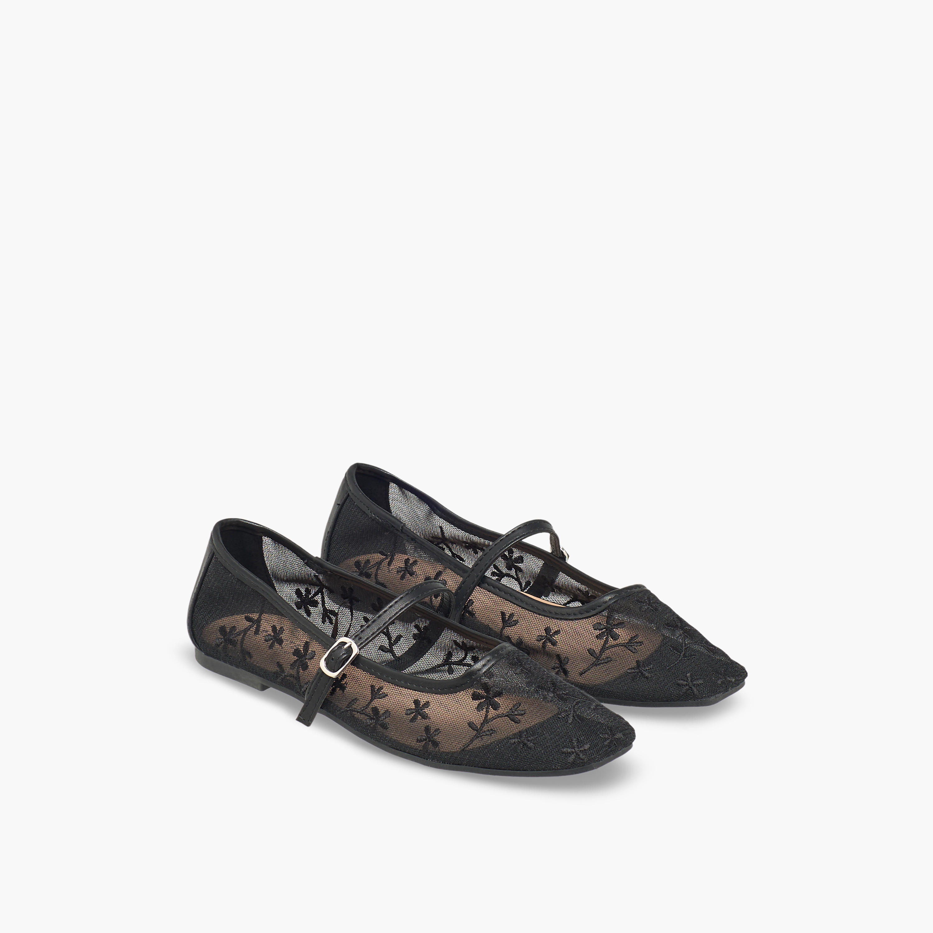 Celeste Women Floral Embroidered Mary Jane Shoes-women-shoes-ballerinas-image-1