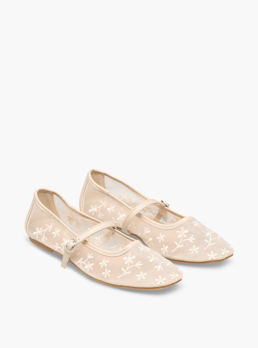 Celeste Women Floral Embroidered Mary Jane Shoes-women-shoes-ballerinas-image-1
