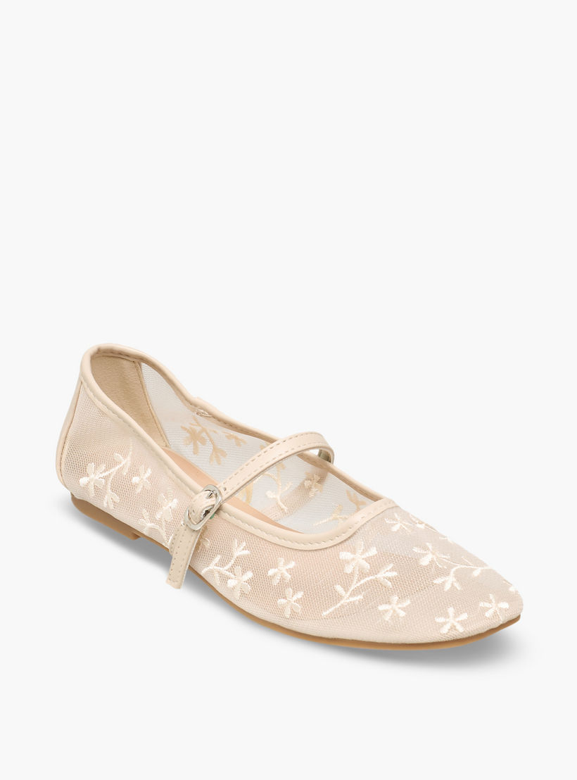 Celeste Women Floral Embroidered Mary Jane Shoes-women-shoes-ballerinas-image-2