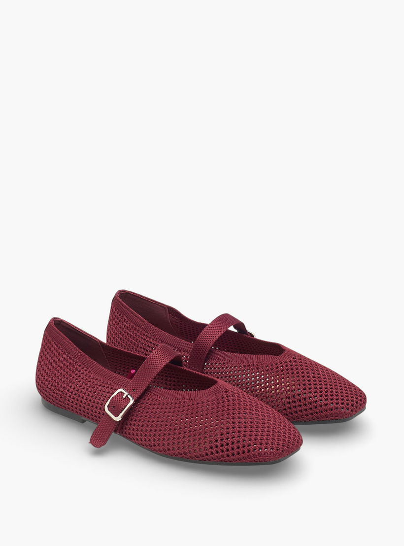 حذاء ماري جين بإبزبم إغلاق للنساء من سيليست-women-shoes-ballerinas-image-1