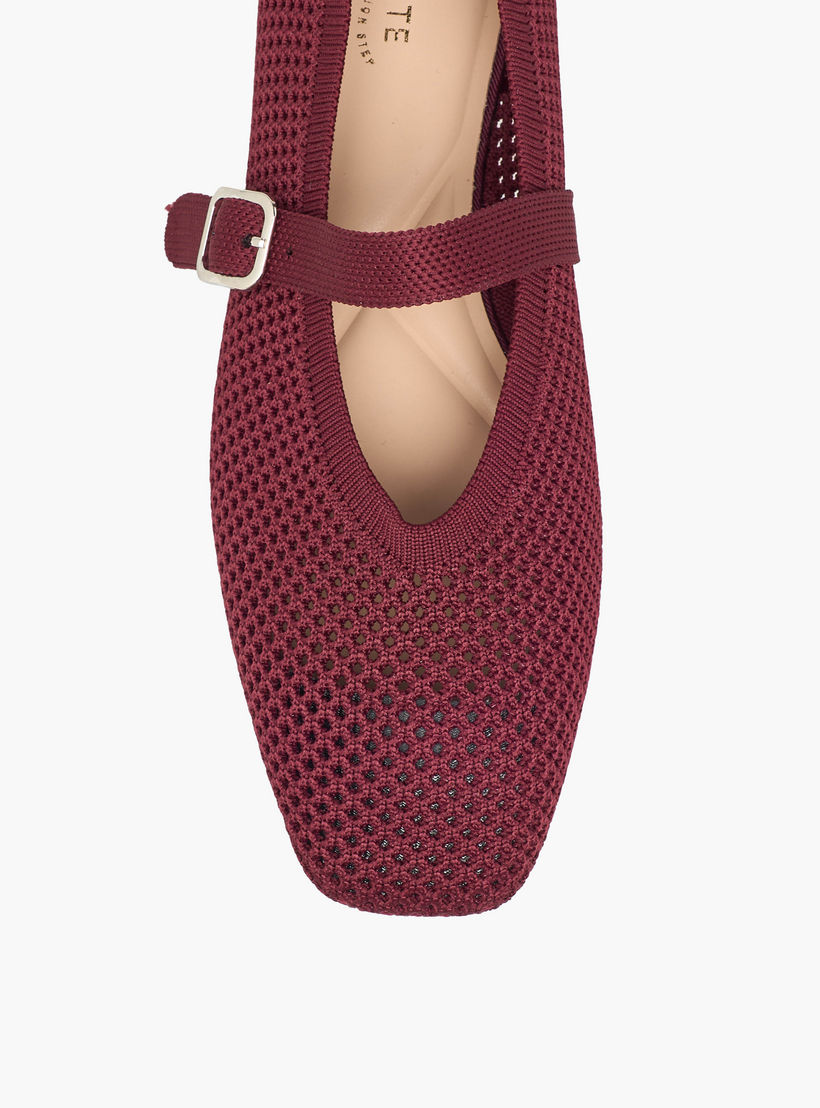 حذاء ماري جين بإبزبم إغلاق للنساء من سيليست-women-shoes-ballerinas-image-4