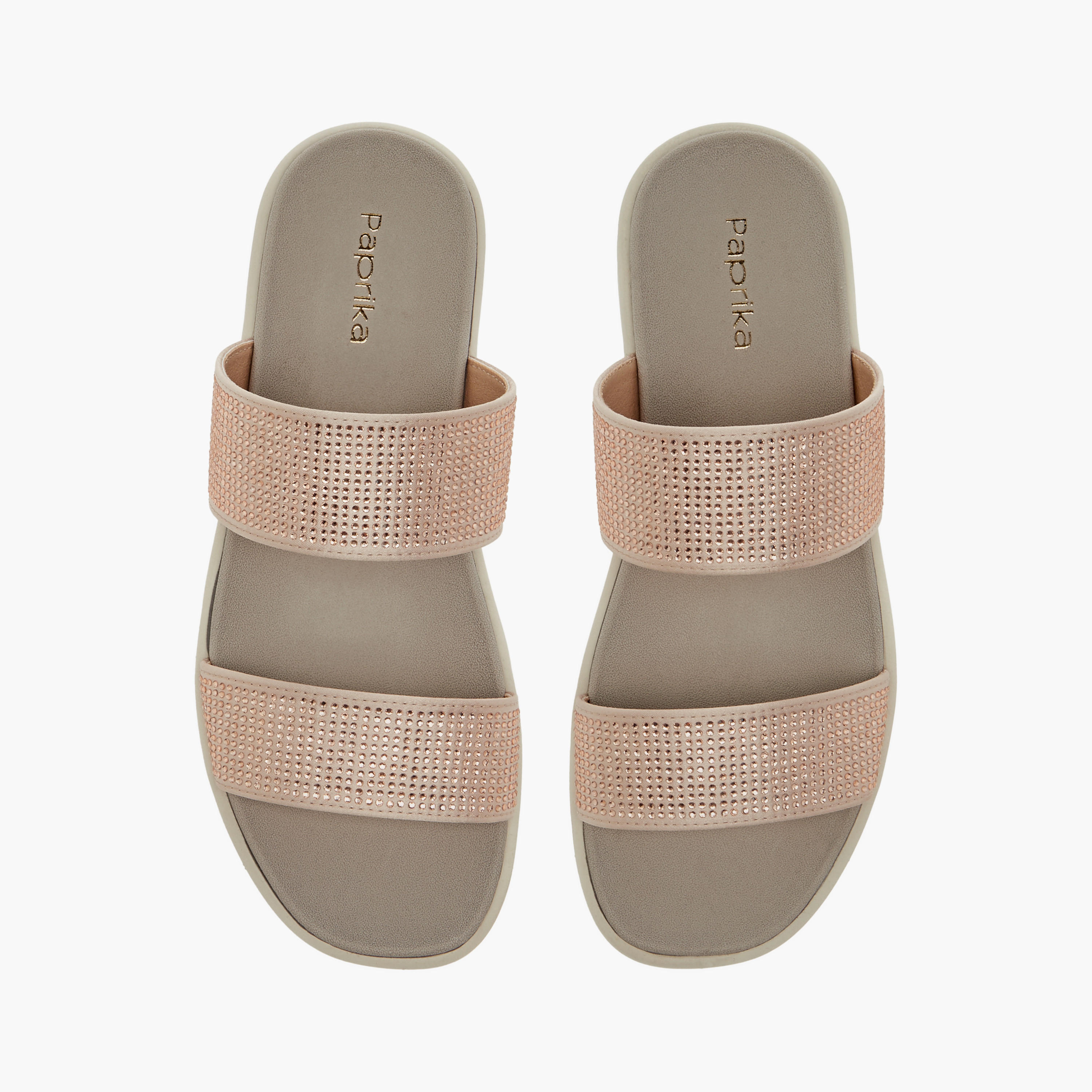 صندل مريح مزين سهل الارتداء من بابريكا-women-shoes-sandals-heeled-image-1