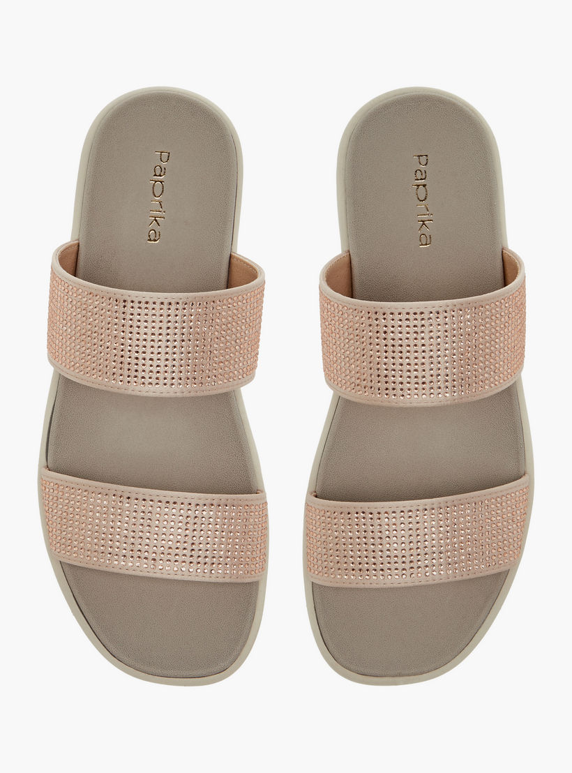 صندل مريح مزين سهل الارتداء من بابريكا-women-shoes-sandals-heeled-image-1