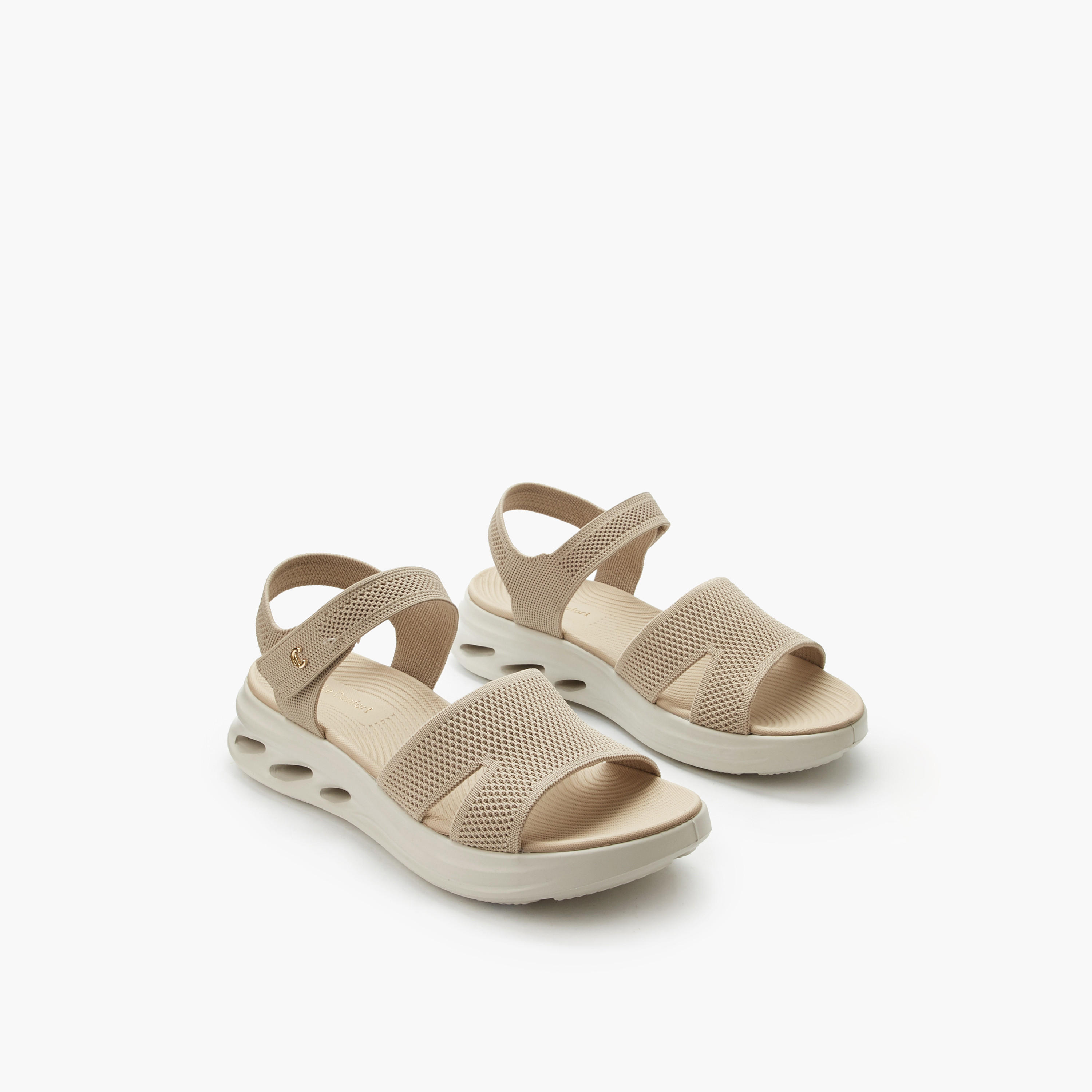 Le Confort Women Flatform Heel Strap Sandals-women-shoes-sandals-heeled-image-1