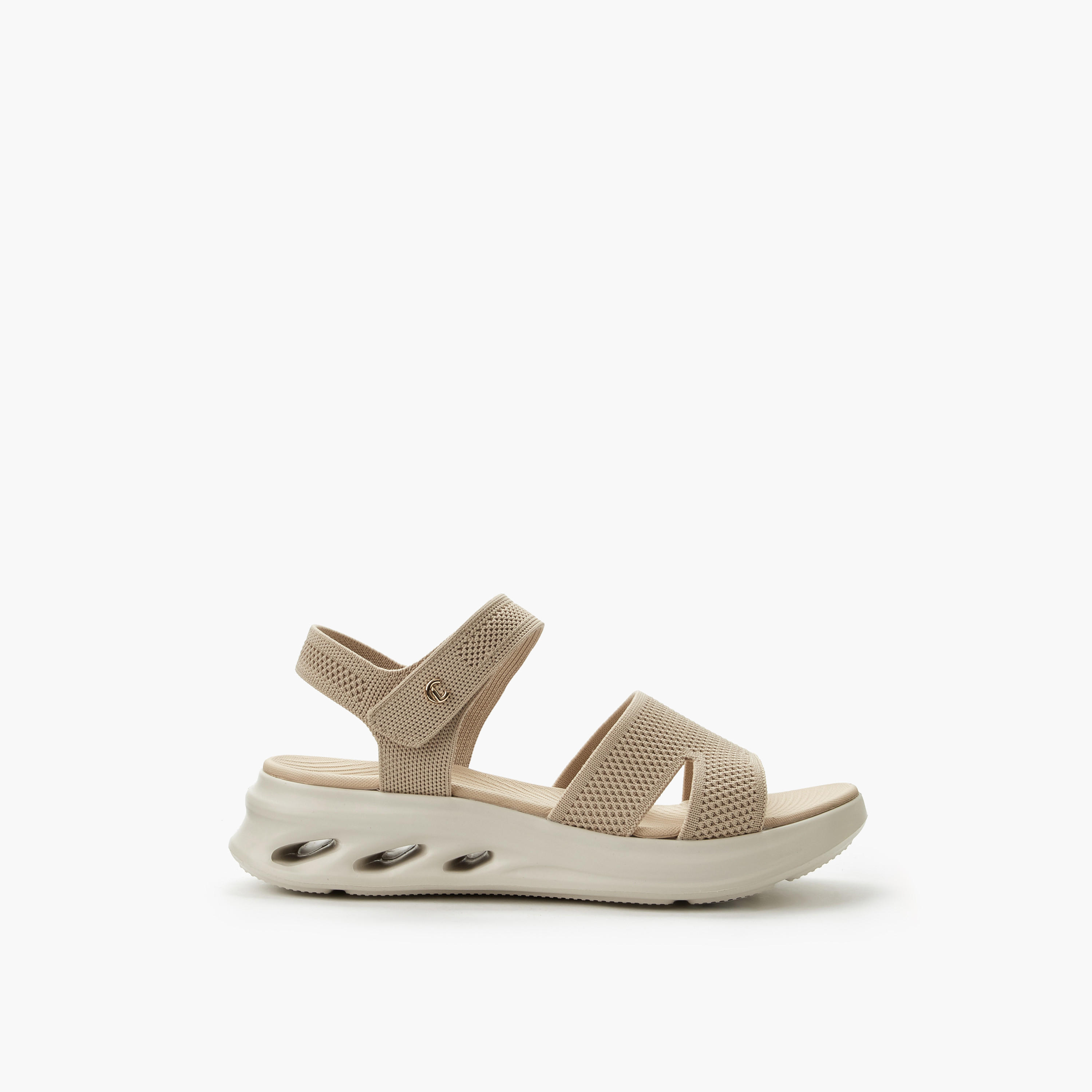 Le Confort Women Flatform Heel Strap Sandals-women-shoes-sandals-heeled-image-3
