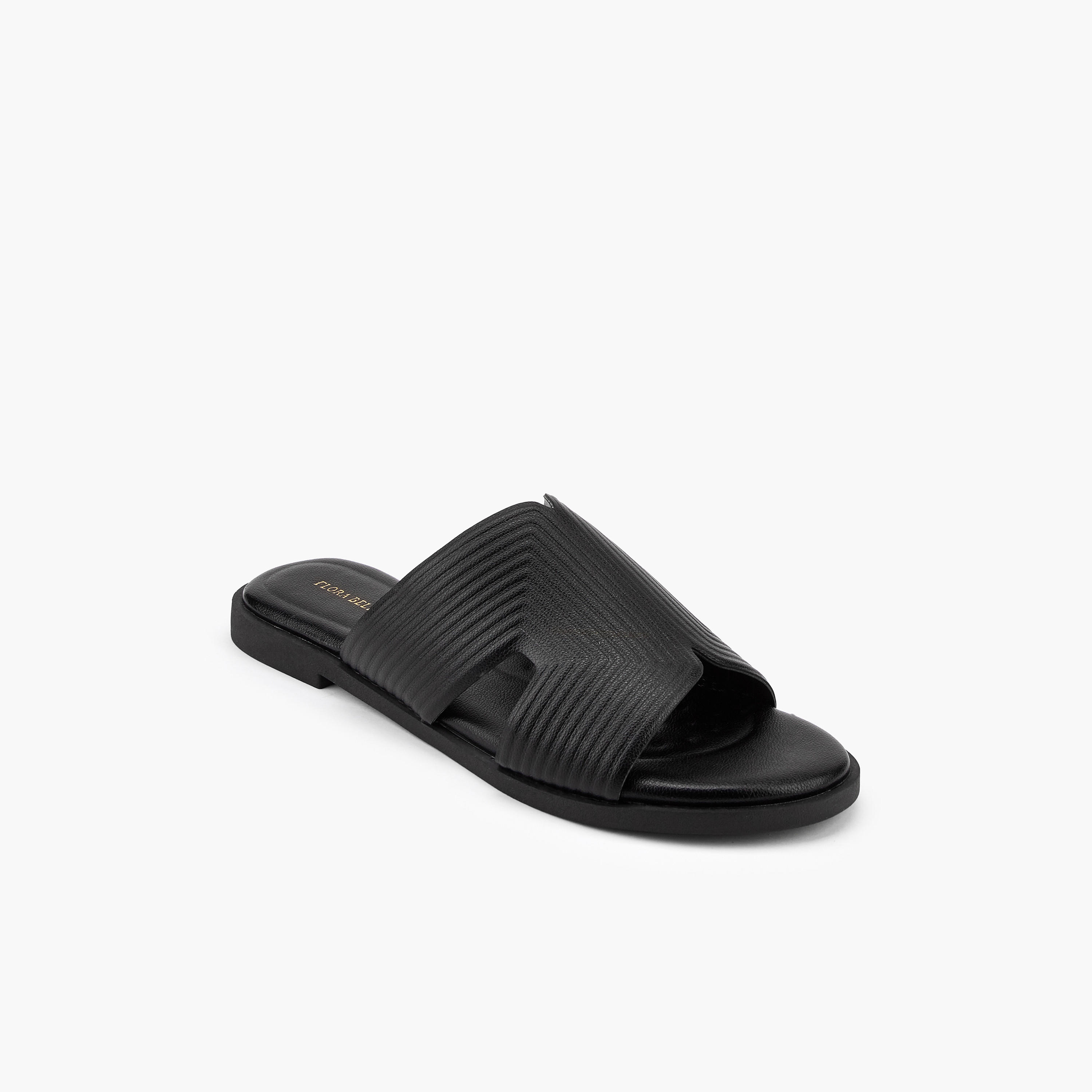Flora Bella Textured Slip-On Flat Sandals-women-shoes-flats-sandals-image-3