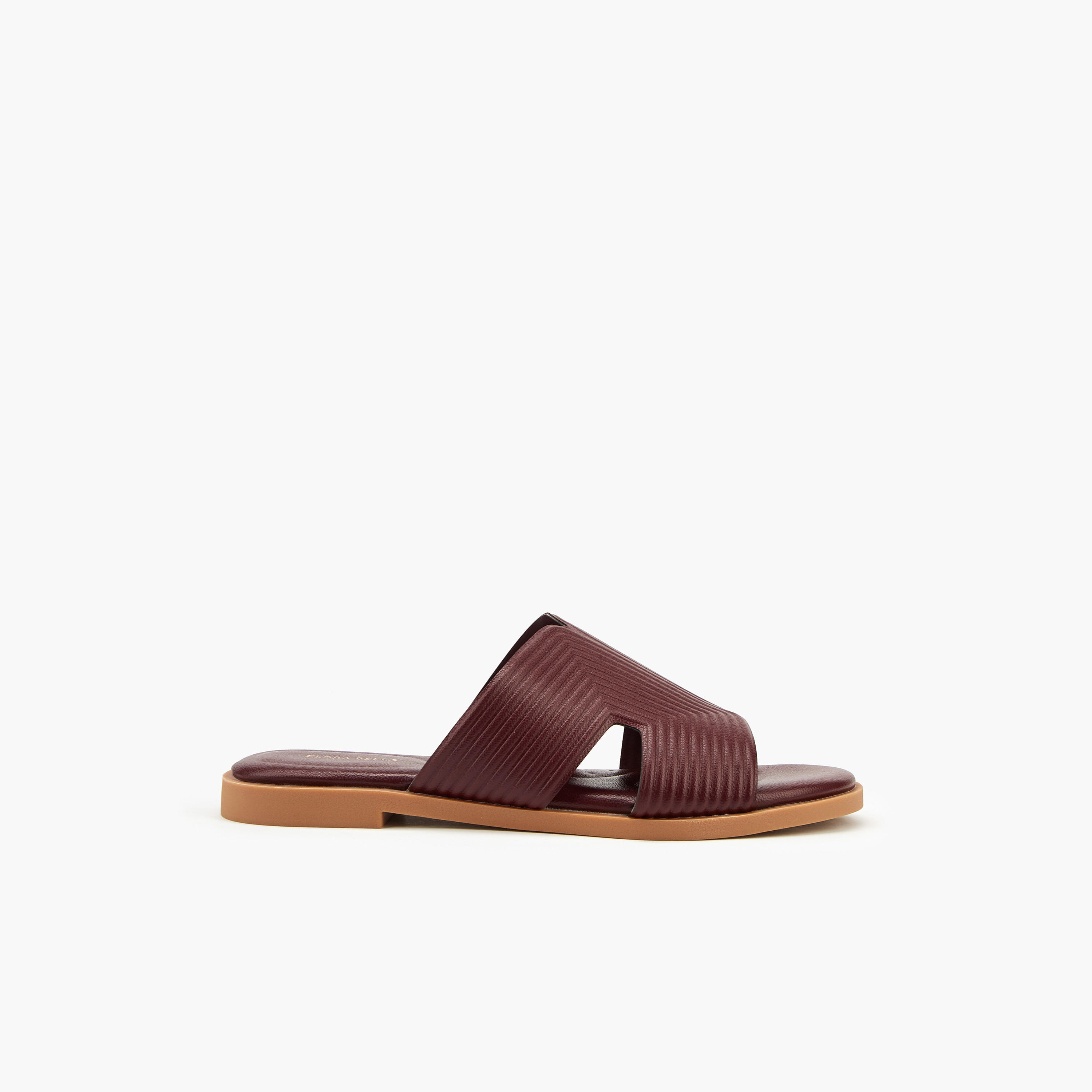 Flora Bella Textured Slip-On Flat Sandals-women-shoes-flats-sandals-image-2