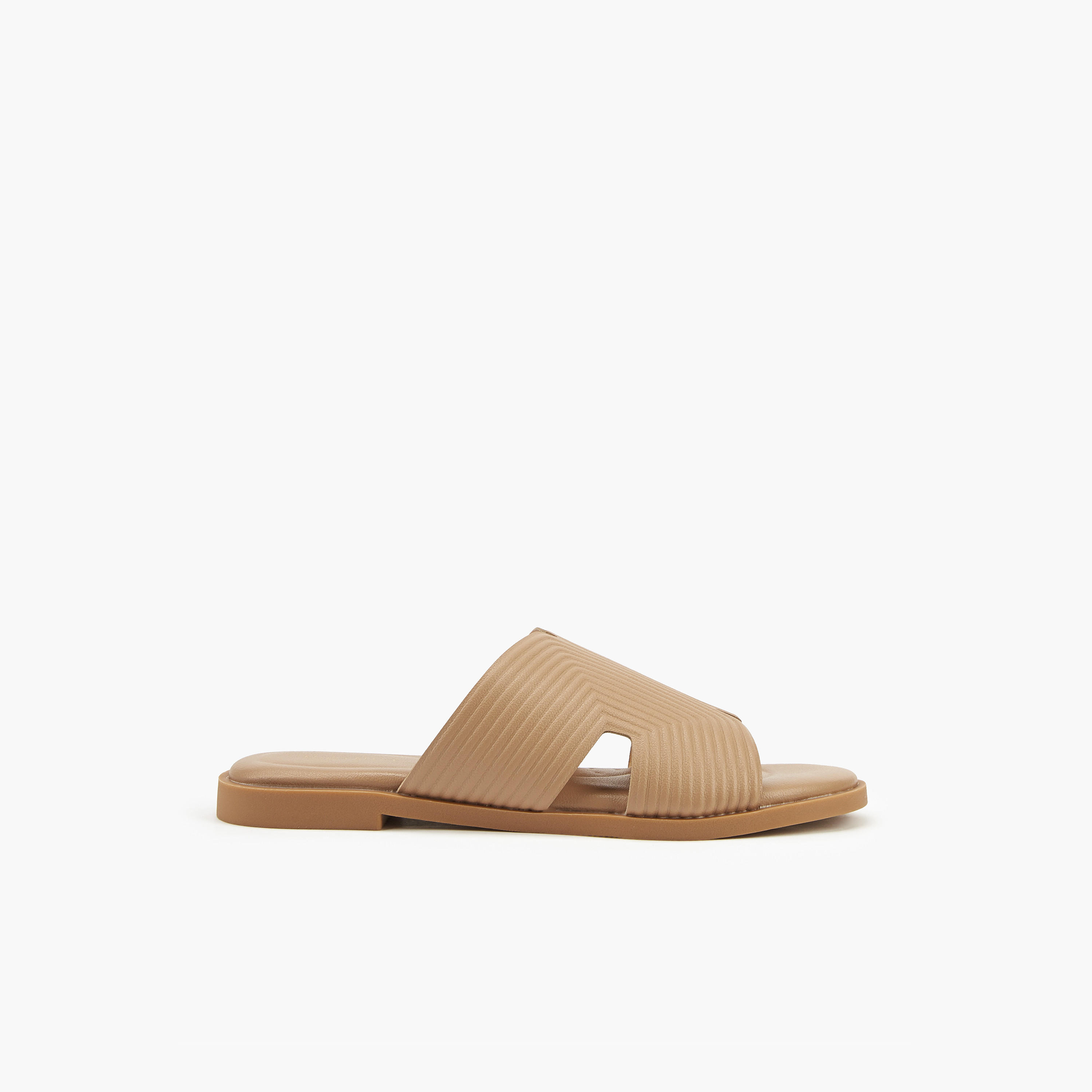 Flora Bella Textured Slip-On Flat Sandals-women-shoes-flats-sandals-image-2