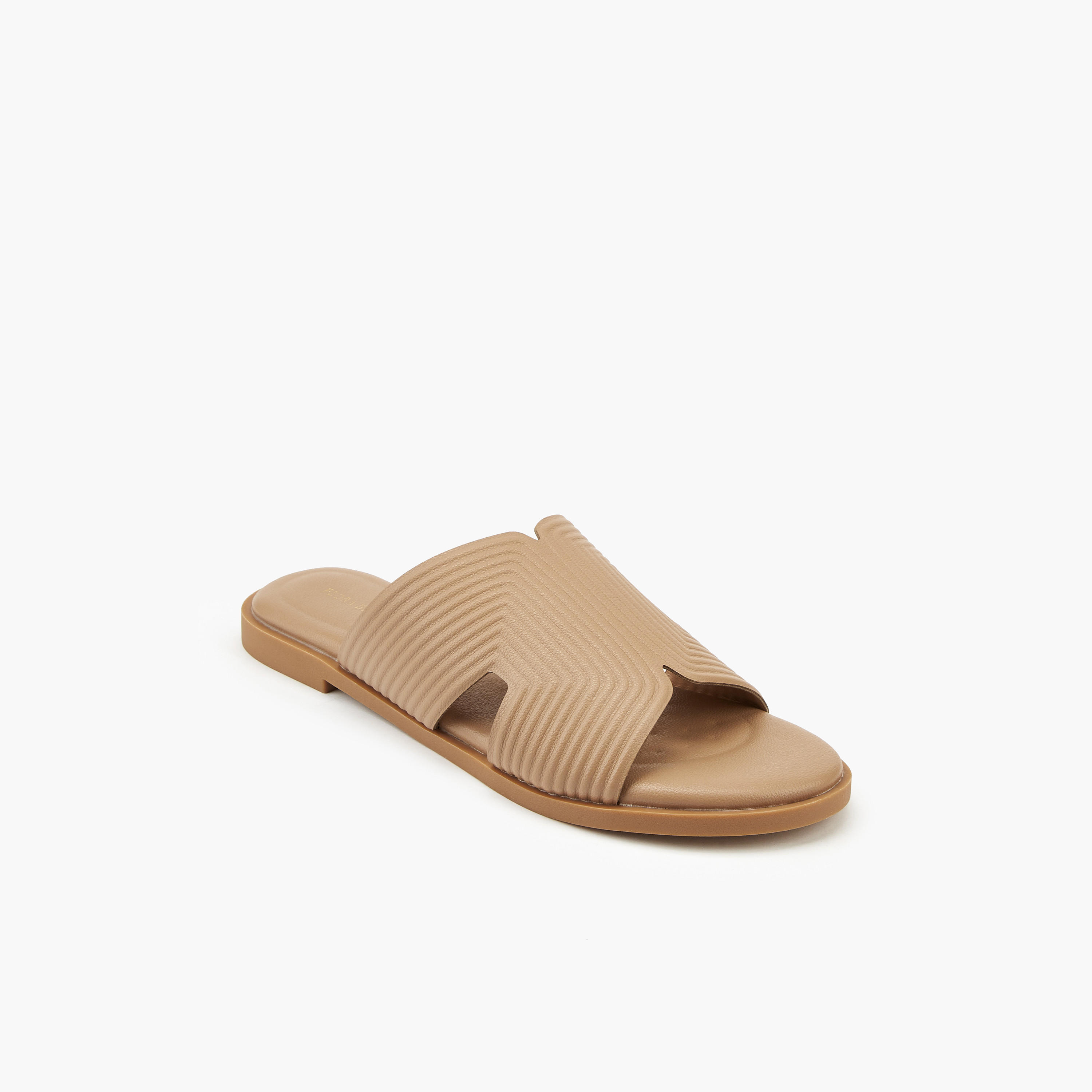Flora Bella Textured Slip-On Flat Sandals-women-shoes-flats-sandals-image-3