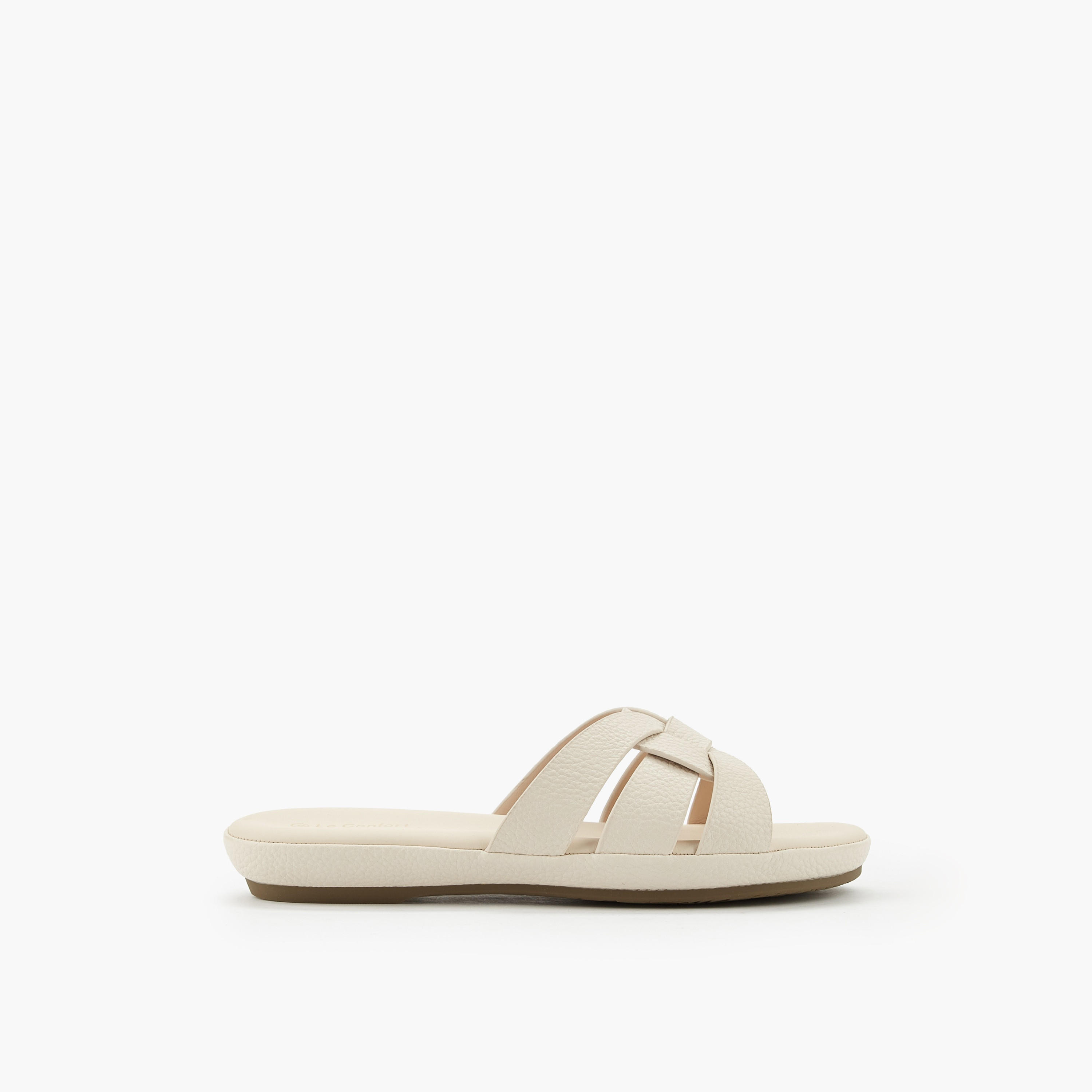 صندل بارز الملمس وسهل الارتداء للنساء من لو كونفورت-women-shoes-sandals-flats-image-3