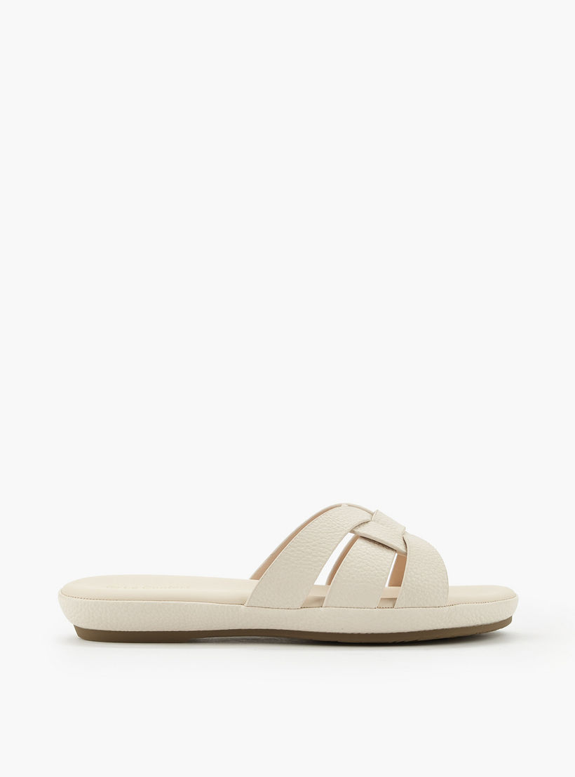 صندل بارز الملمس وسهل الارتداء للنساء من لو كونفورت-women-shoes-sandals-flats-image-3