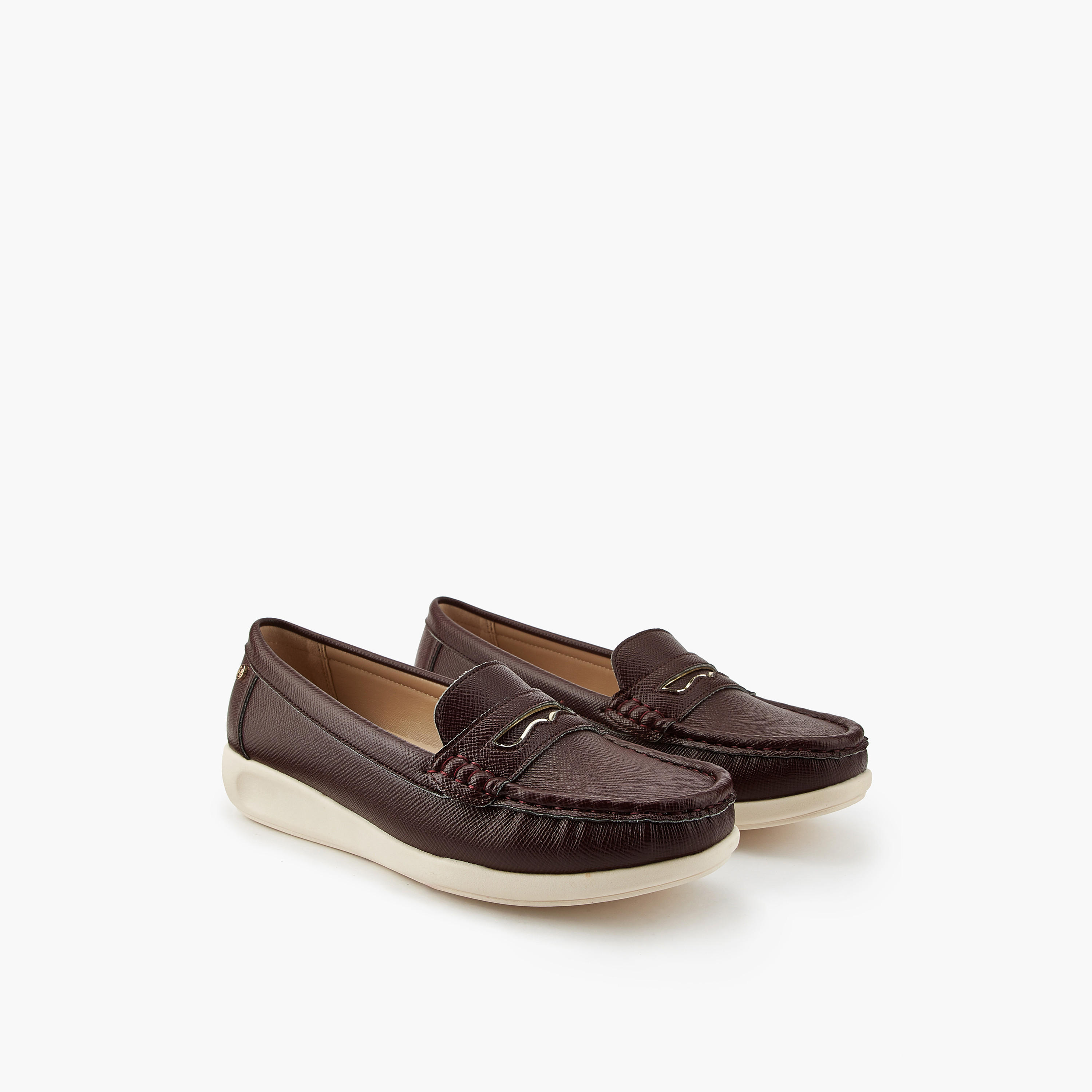 Flora Bella Women's Cutout Slip-On Loafers-women-shoes-flats-loafers-image-1