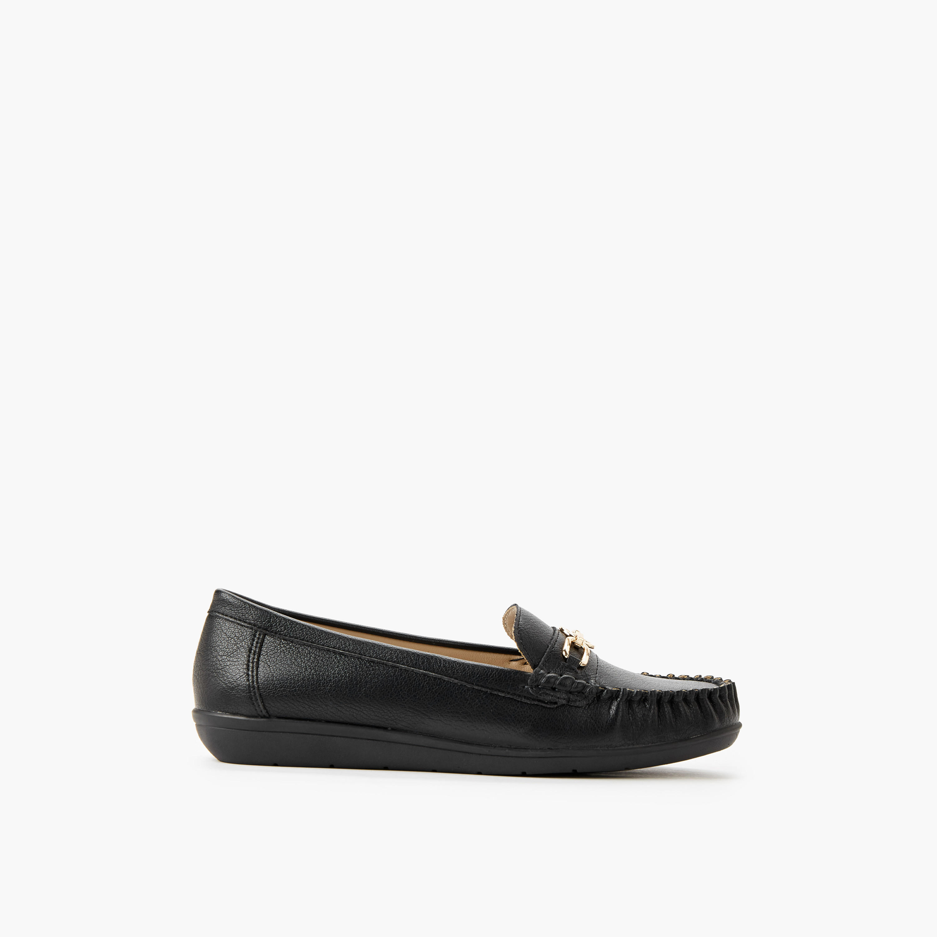 Le Confort Women Metal Accent Loafers-women-shoes-loafersandmoccasins-image-3