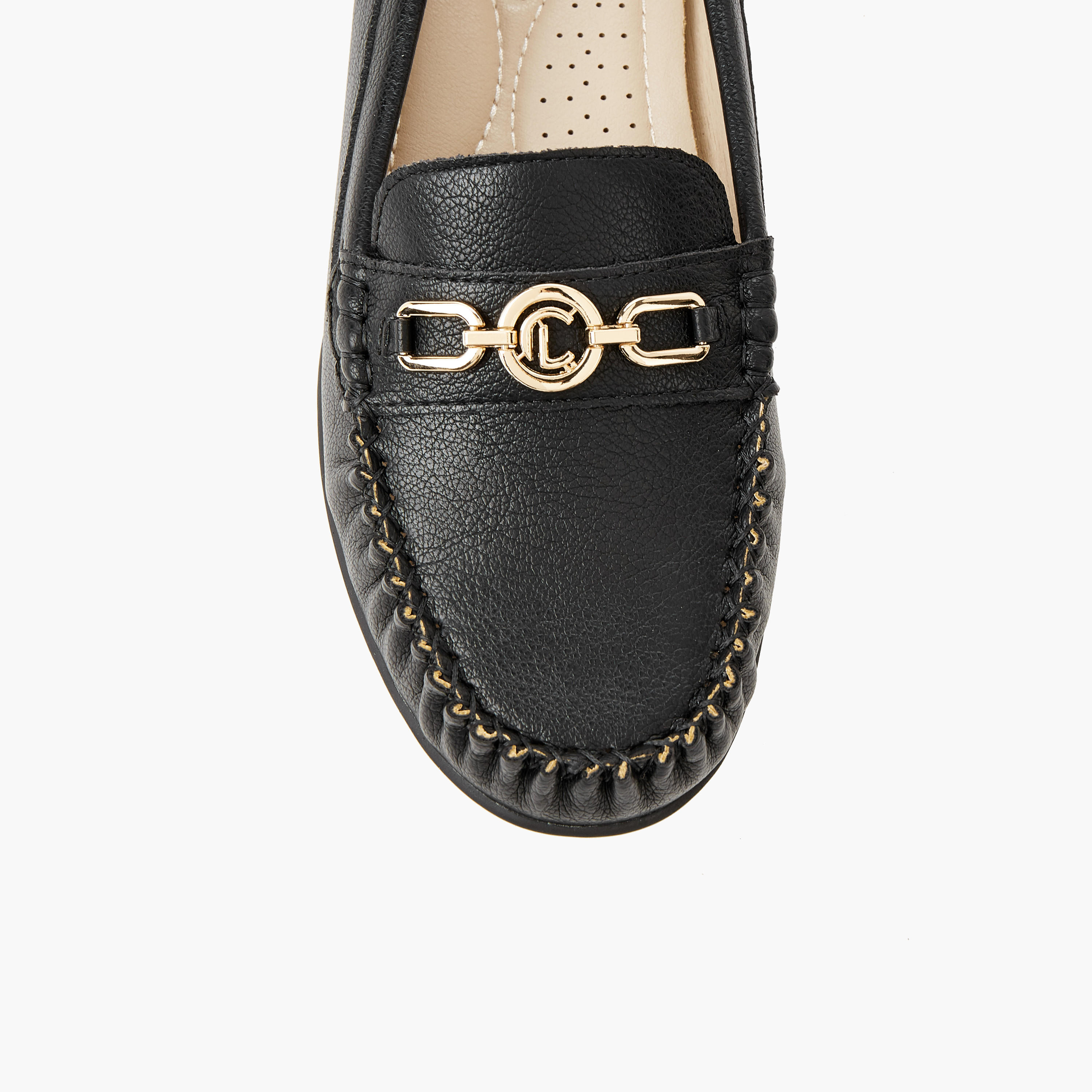 Le Confort Women Metal Accent Loafers-women-shoes-loafersandmoccasins-image-5