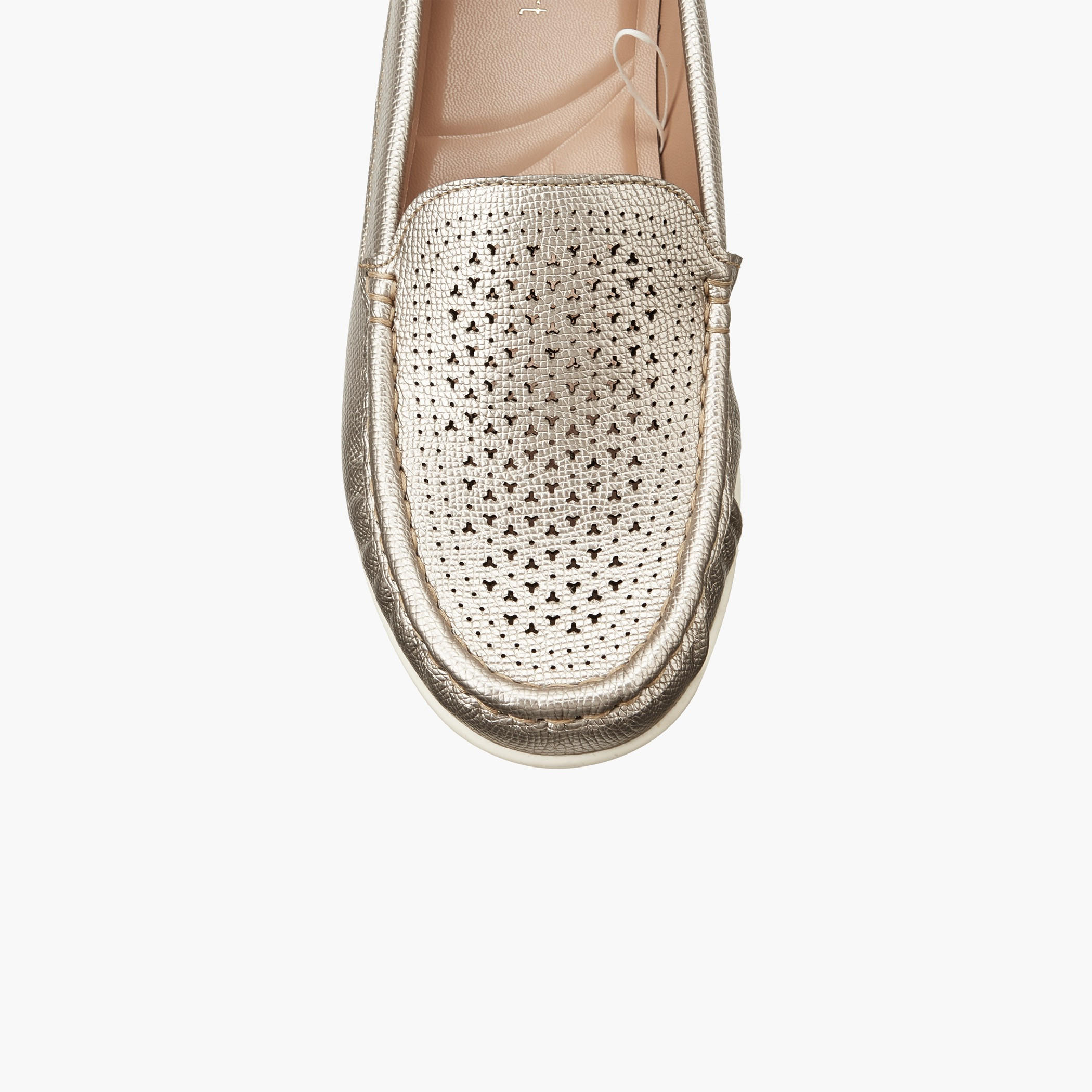 Le Confort Women Perforated Loafers-women-shoes-sandals-heeled-image-5