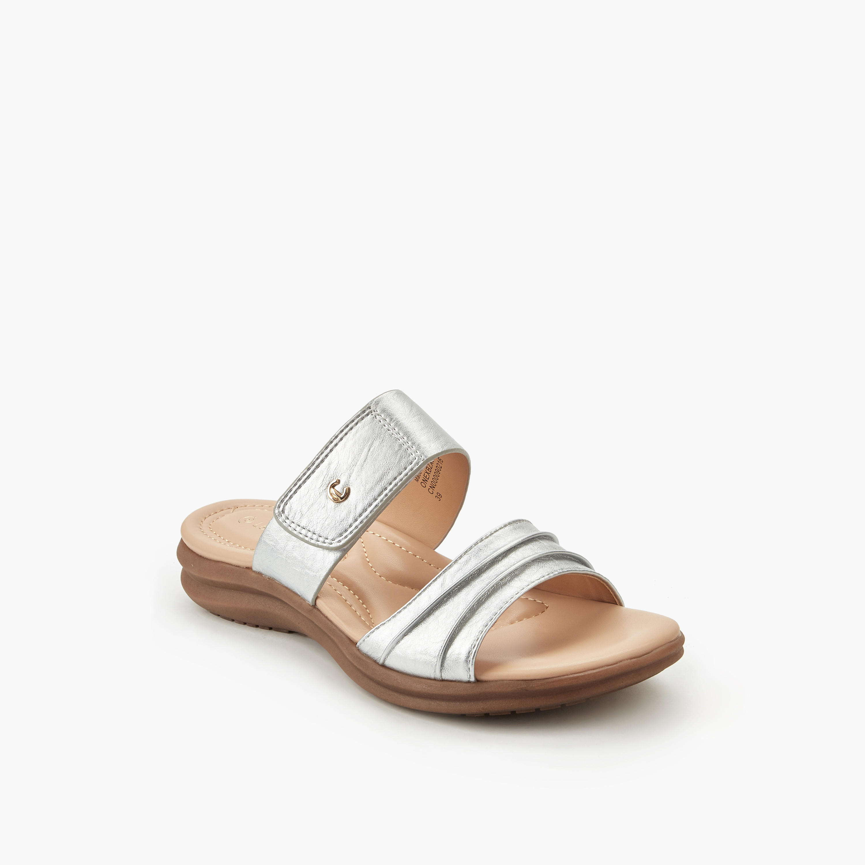 Le Confort Women Hook & Loop Slide Sandals-women-shoes-flats-sandals-image-2