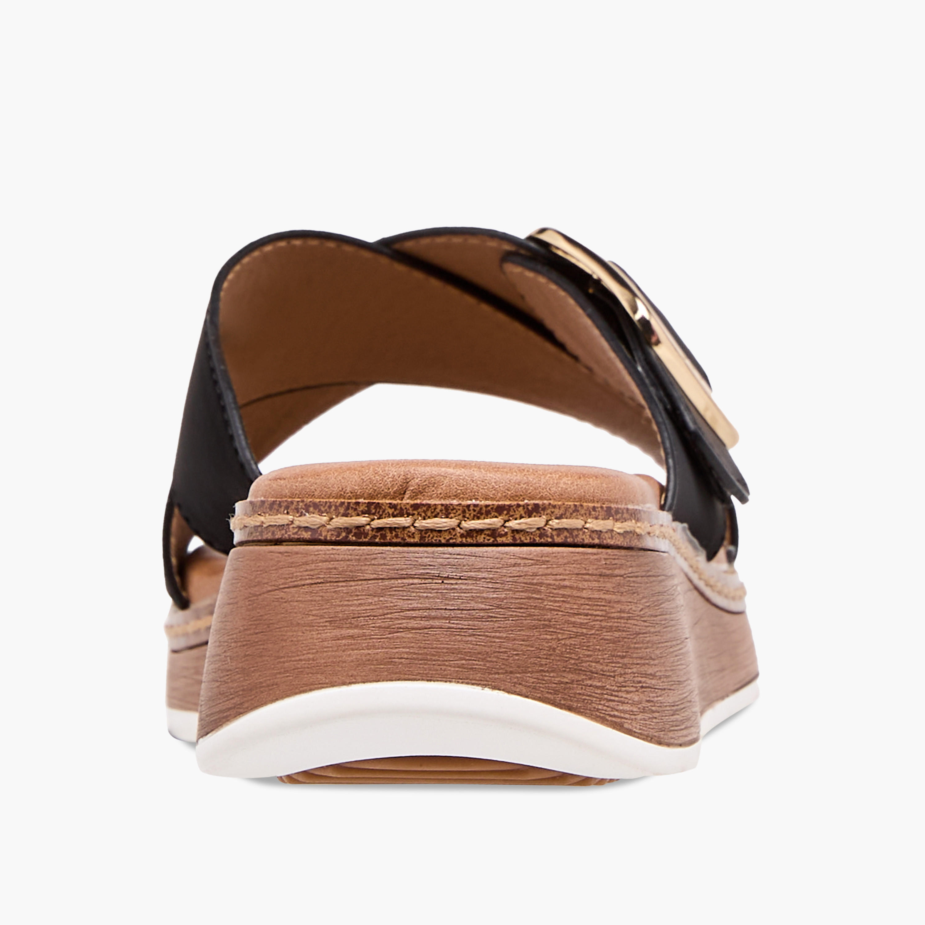 Paprika Buckle Accent Slip-On Cross Strap Sandals-women-shoes-sandals-heeled-image-5