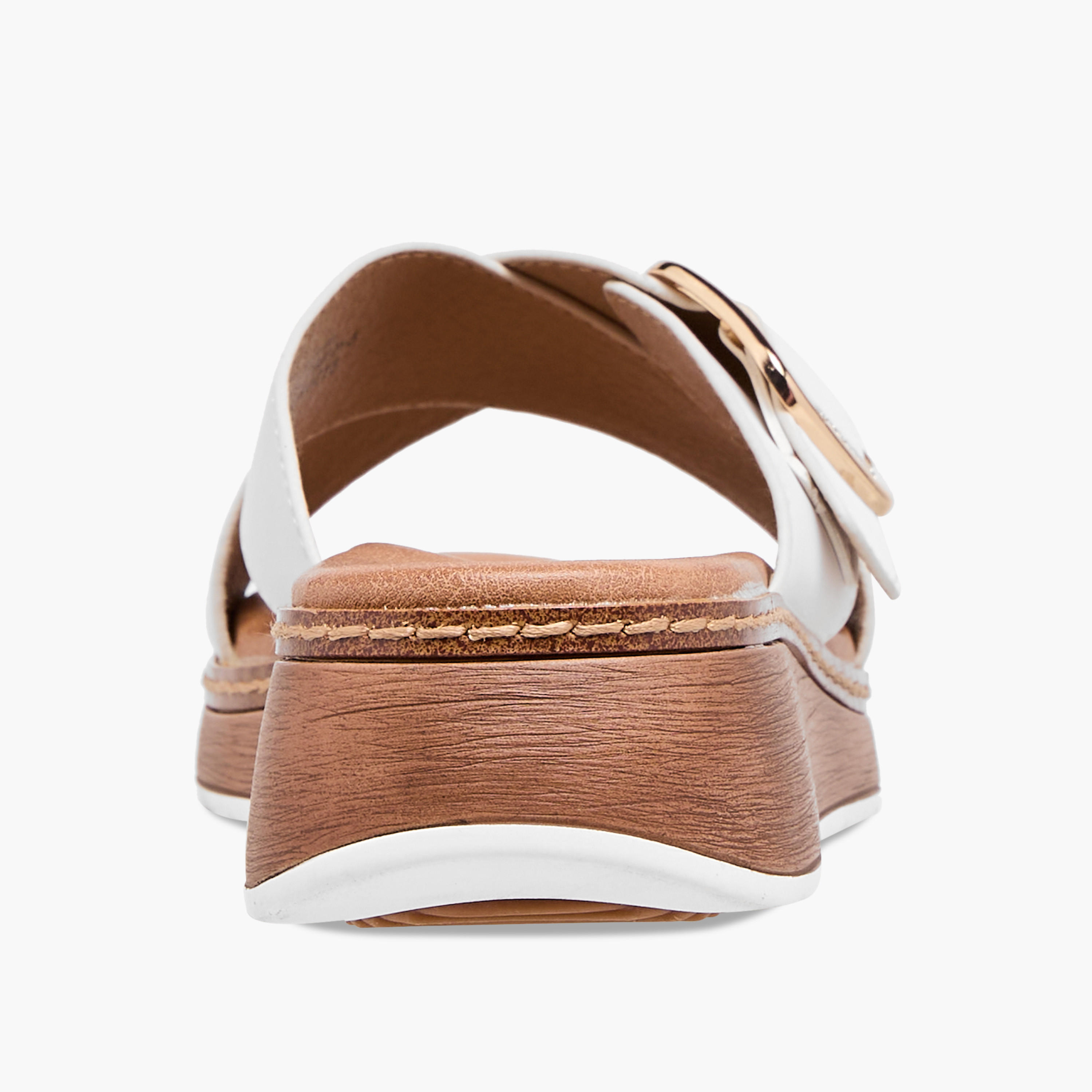 Paprika Buckle Accent Slip-On Cross Strap Sandals-women-shoes-sandals-heeled-image-5