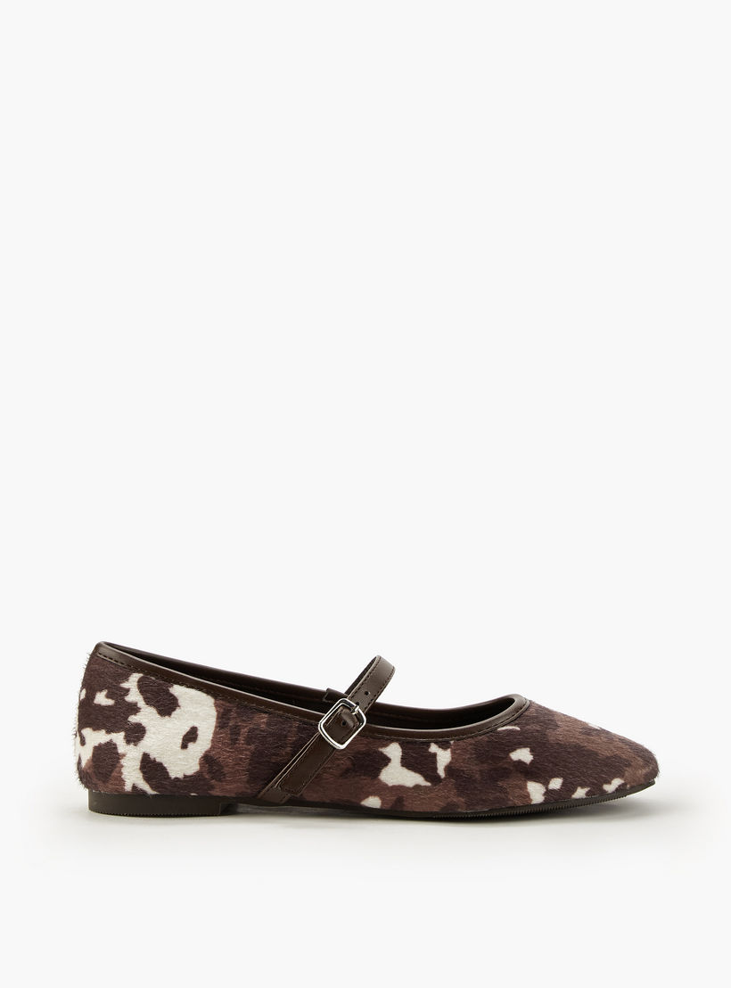 Celeste Women Animal Print Mary Jane Shoes-women-shoes-ballerinas-image-3