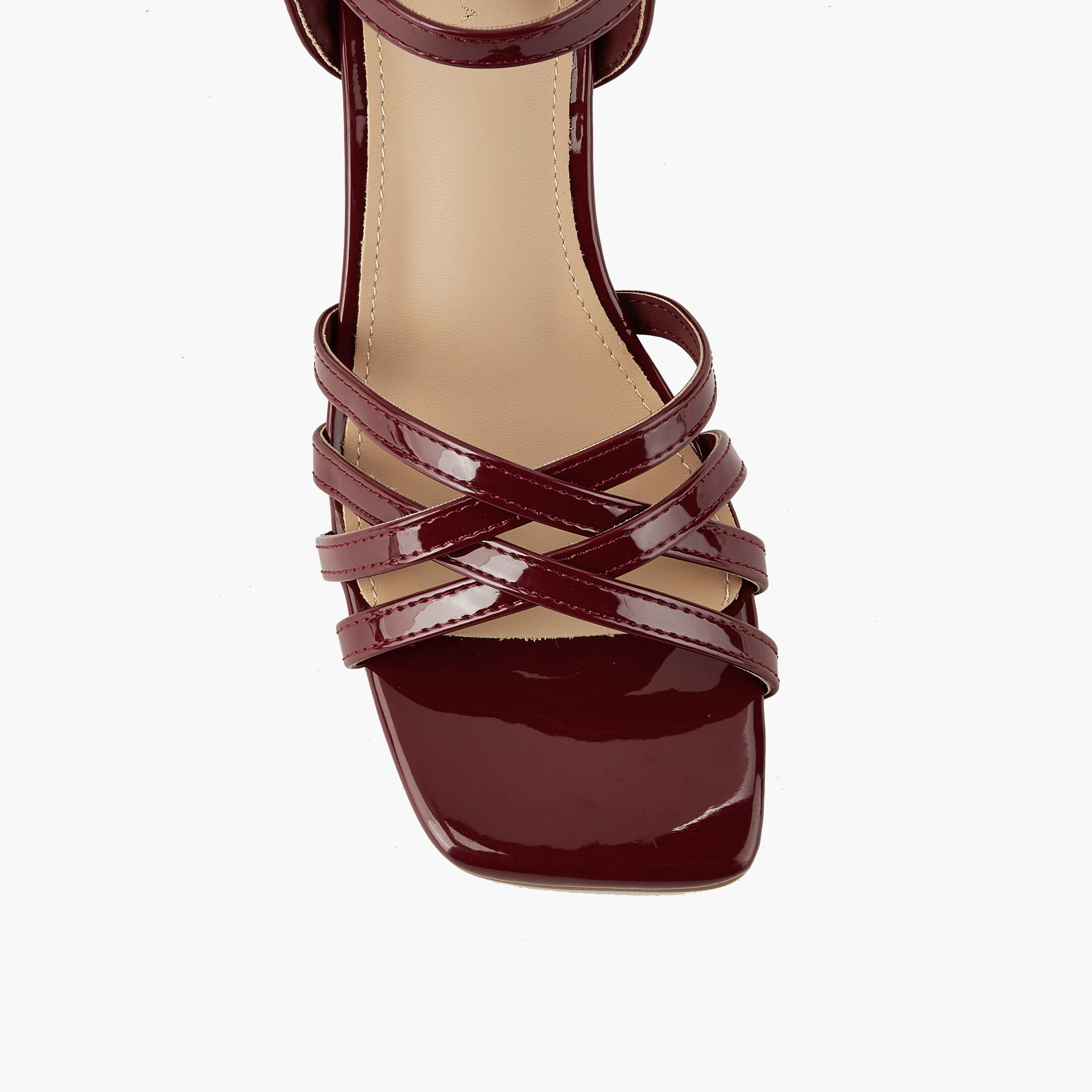 صندل بكعب سميك وإبزيم إغلاق للنساء من فلورا بيلا-women-shoes-sandals-heeled-image-4