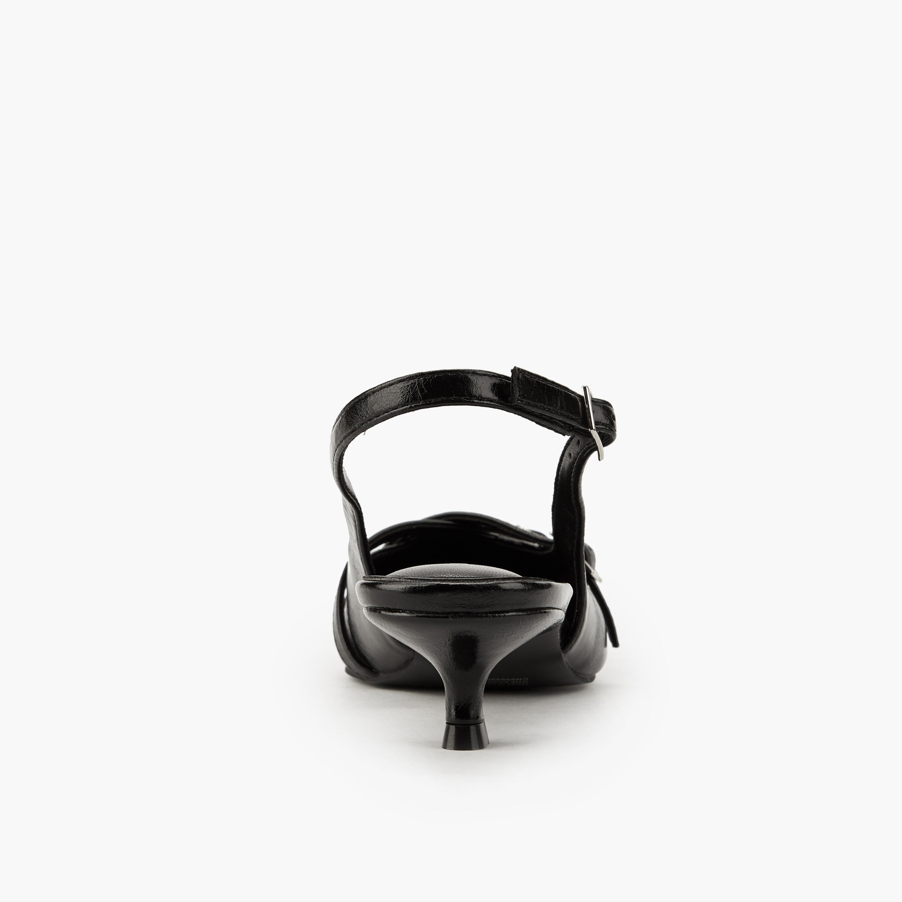 Celeste Women Buckle Detail Kitten Heel Shoes-women-shoes-heels-image-5