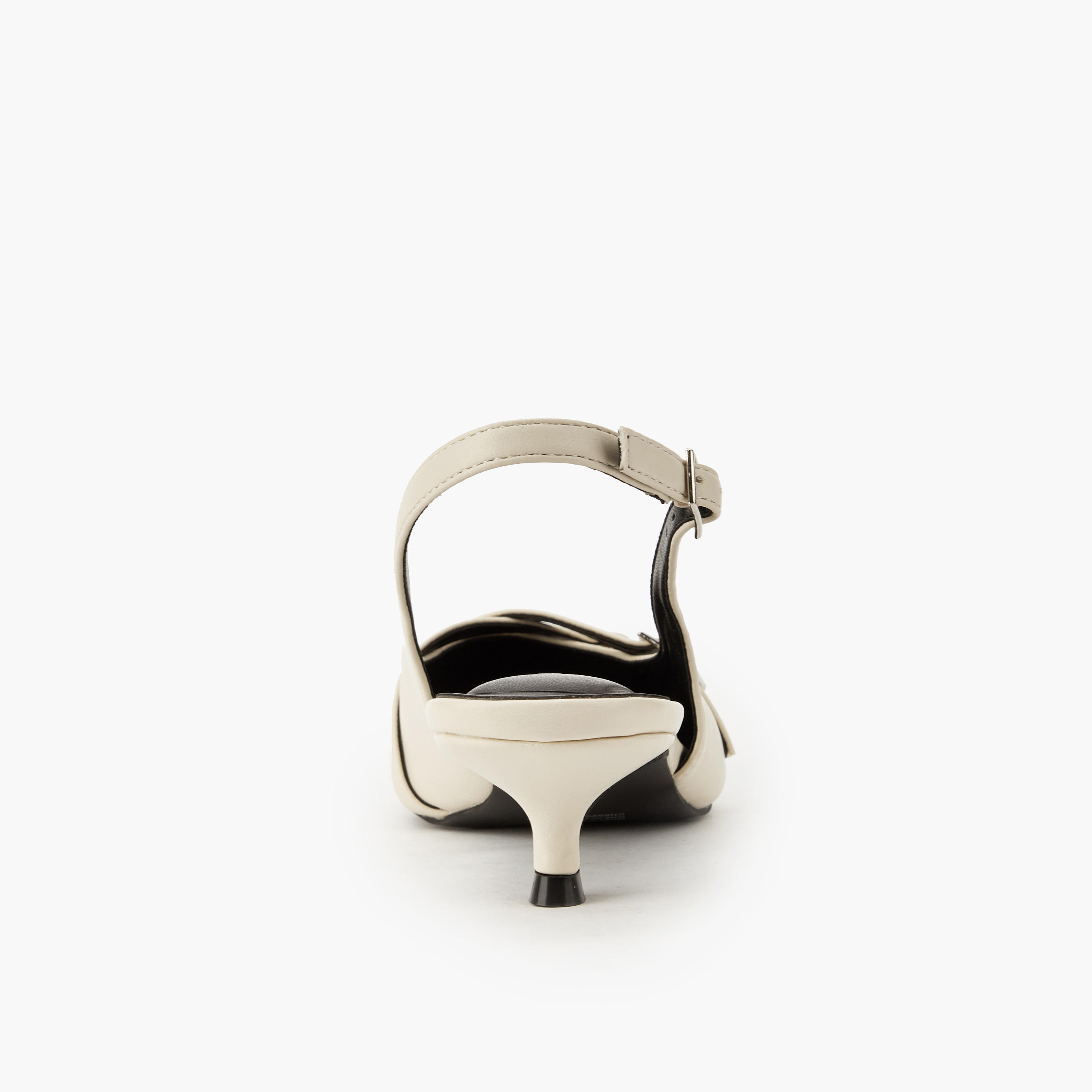 Celeste Women Buckle Detail Kitten Heel Shoes-women-shoes-heels-image-5