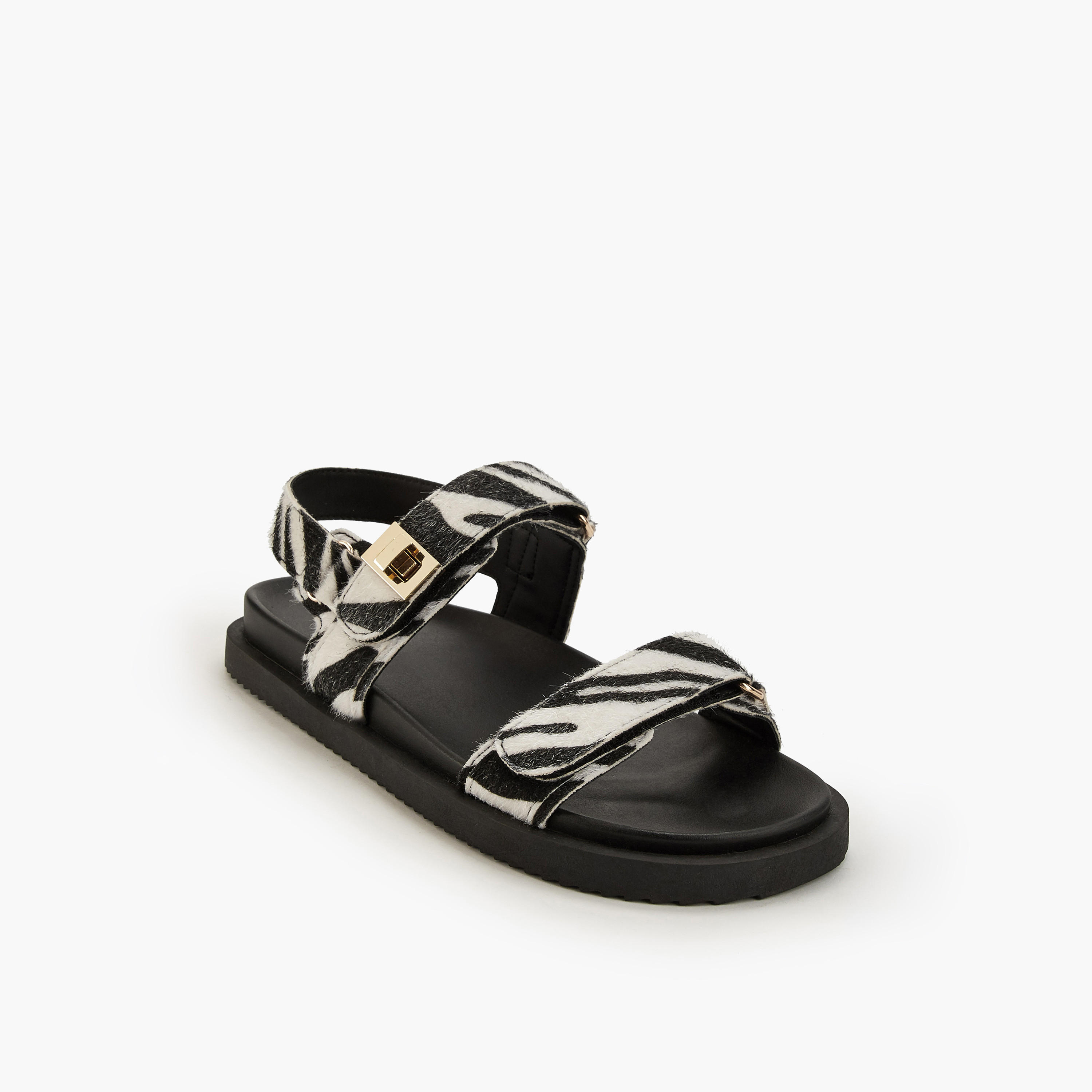 Celeste Women Animal Print Strap Sandals-women-shoes-sandals-heeled-image-2