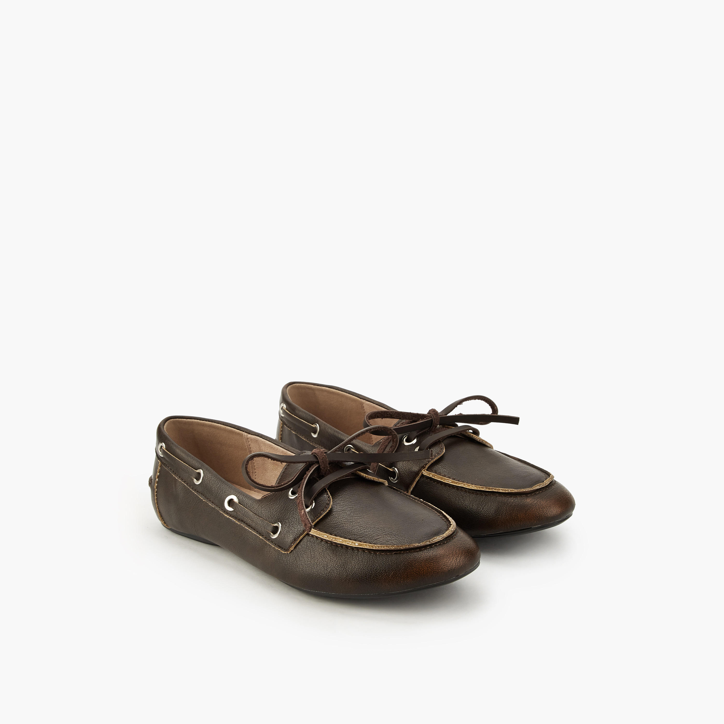Celeste Women Lace-Up Detail Loafers-women-shoes-flats-loafers-image-1