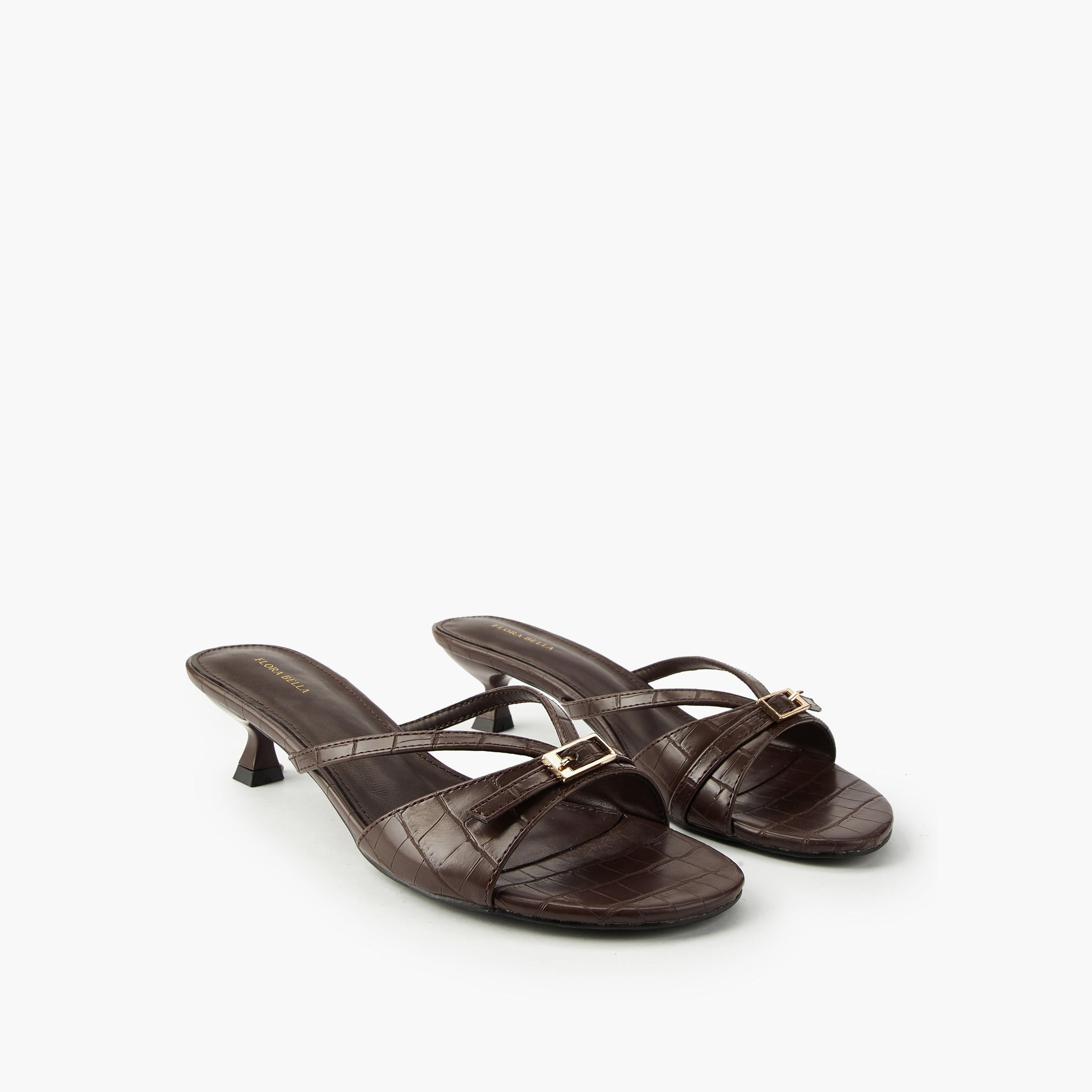 صندل سهل الارتداء بكعب صغير للنساء من فلورا بيلا-women-shoes-sandals-heeled-image-1