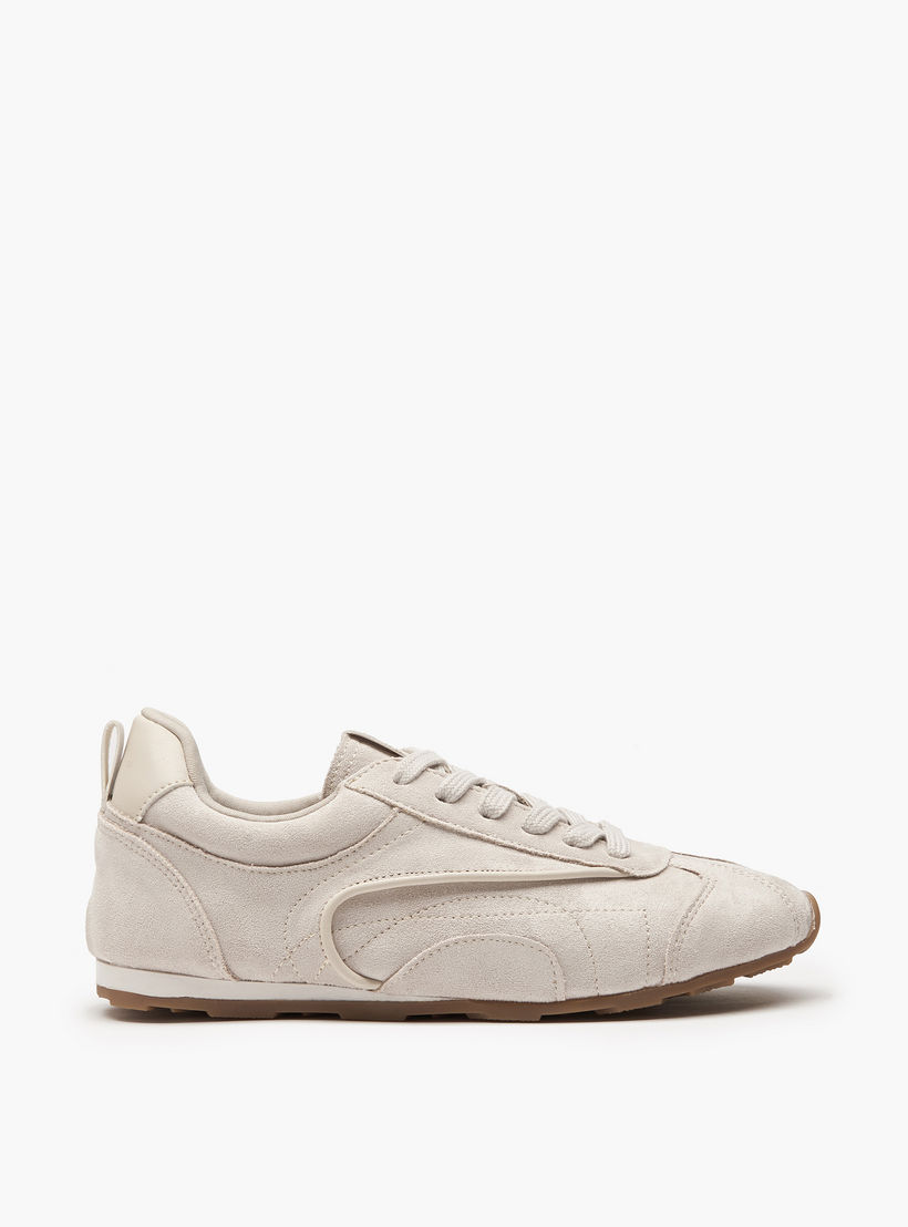 Flora Bella Women Panelled Lace-Up Sneakers-women-shoes-sneakers-image-2