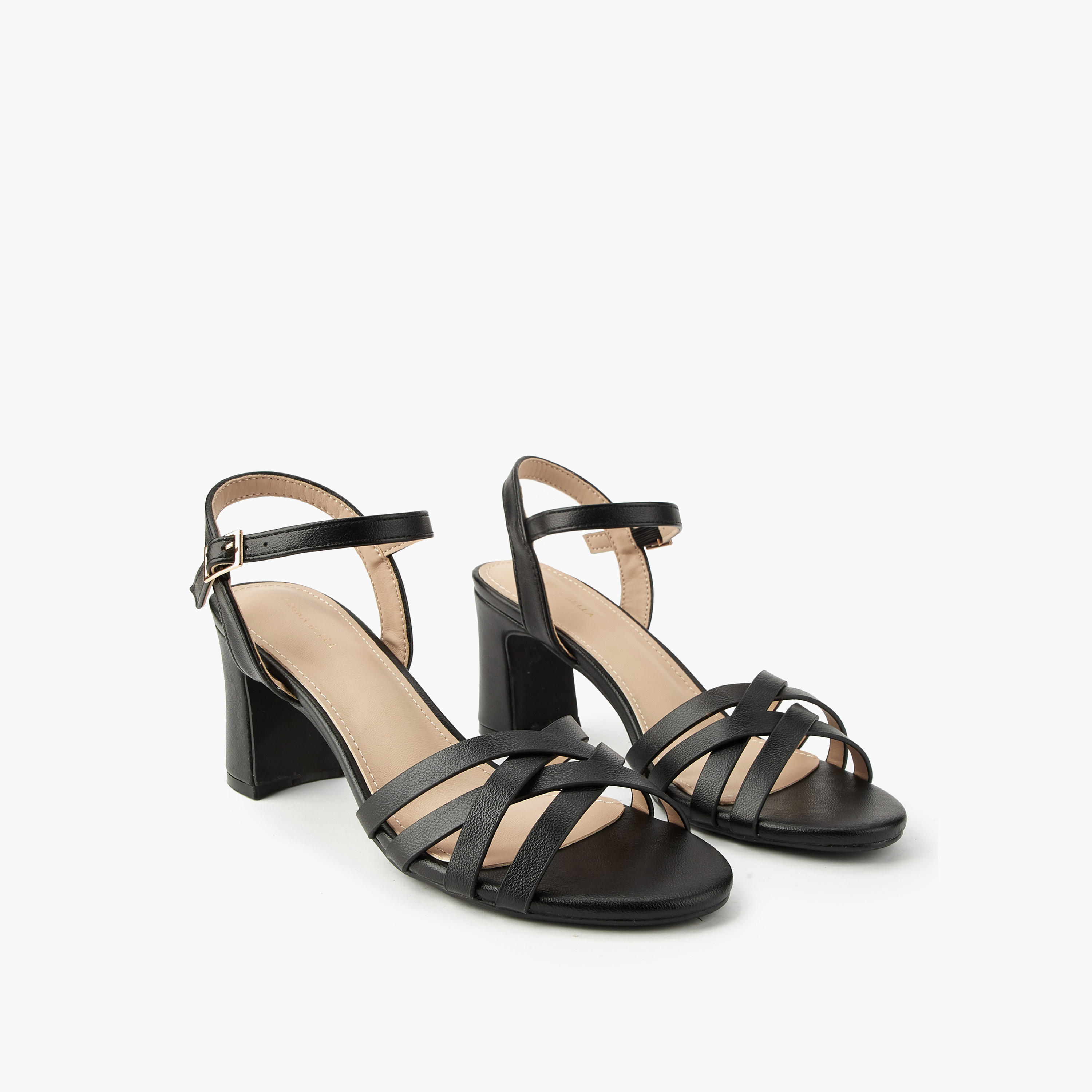 Flora Bella Women's Block Heel Cross Strap Sandals-women-shoes-sandals-heeled-image-1