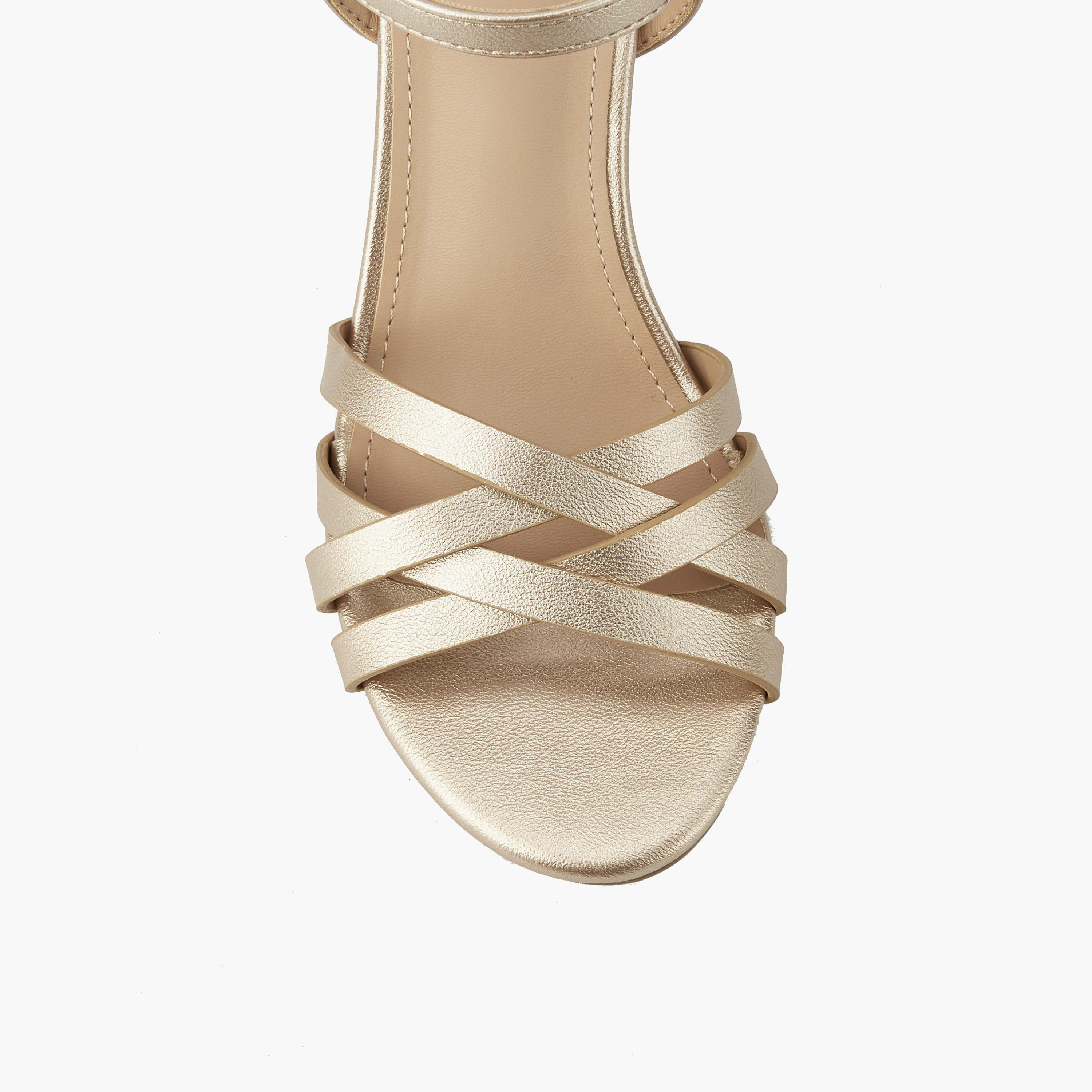 صندل بكعب عريض وأشرطة متقاطعة للنساء من فلورا بيلا-women-shoes-sandals-heeled-image-4