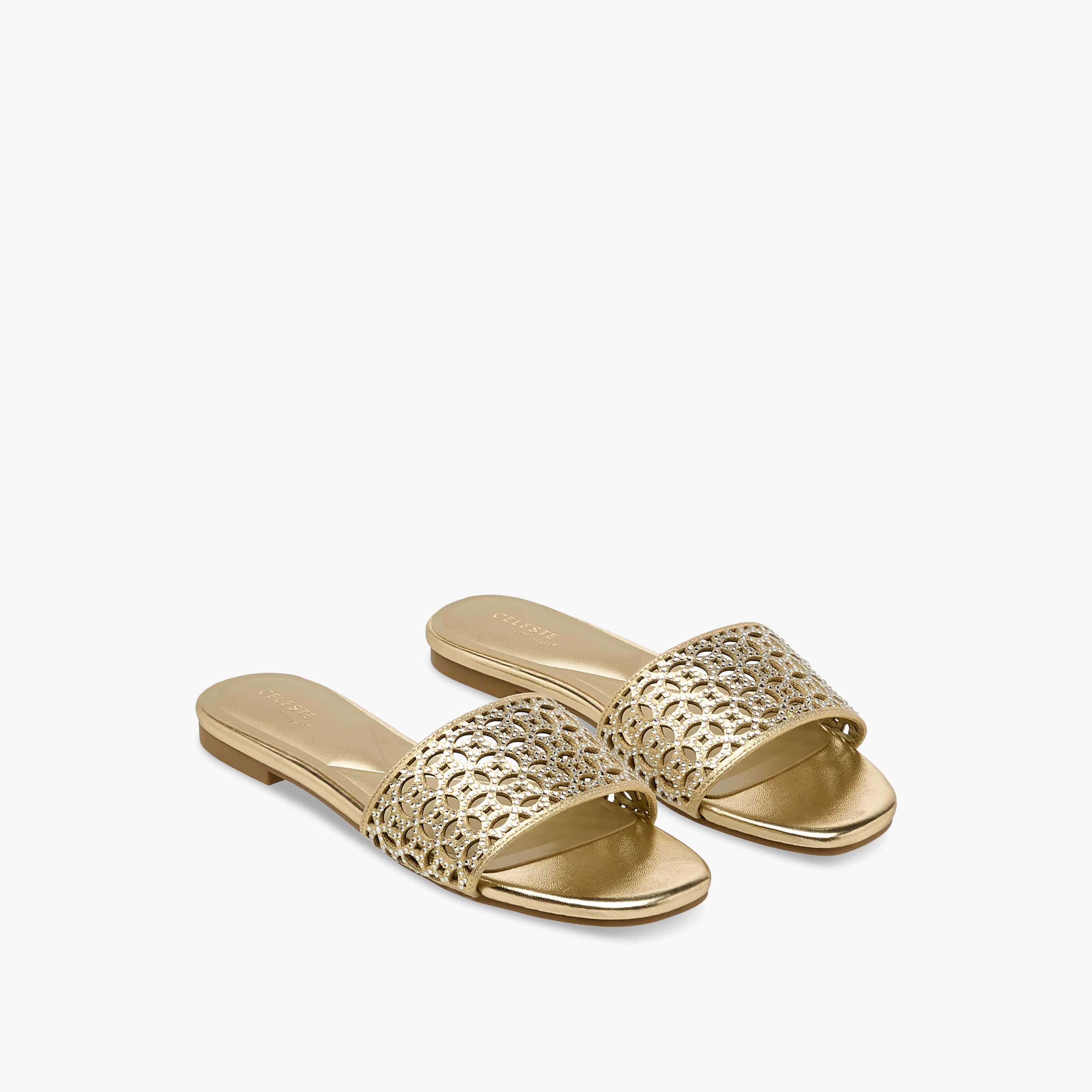 Celeste Women Embellished Slip-On Sandals-women-shoes-flats-sandals-image-1