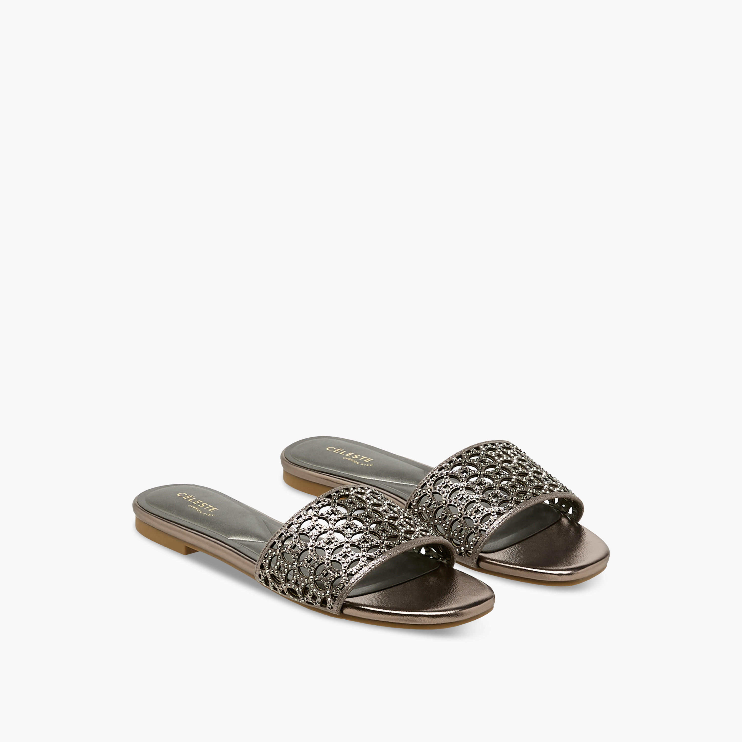 Celeste Women Embellished Slip-On Sandals-women-shoes-flats-sandals-image-1