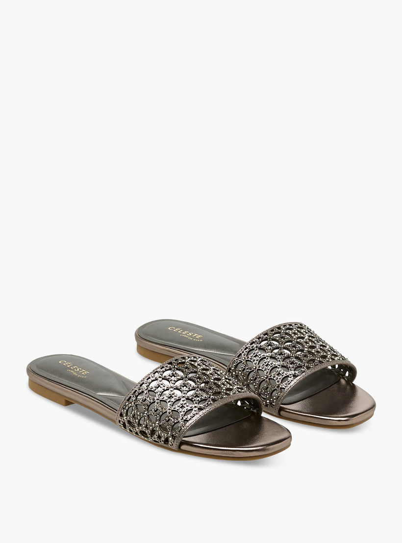 Celeste Women Embellished Slip-On Sandals-women-shoes-flats-sandals-image-1