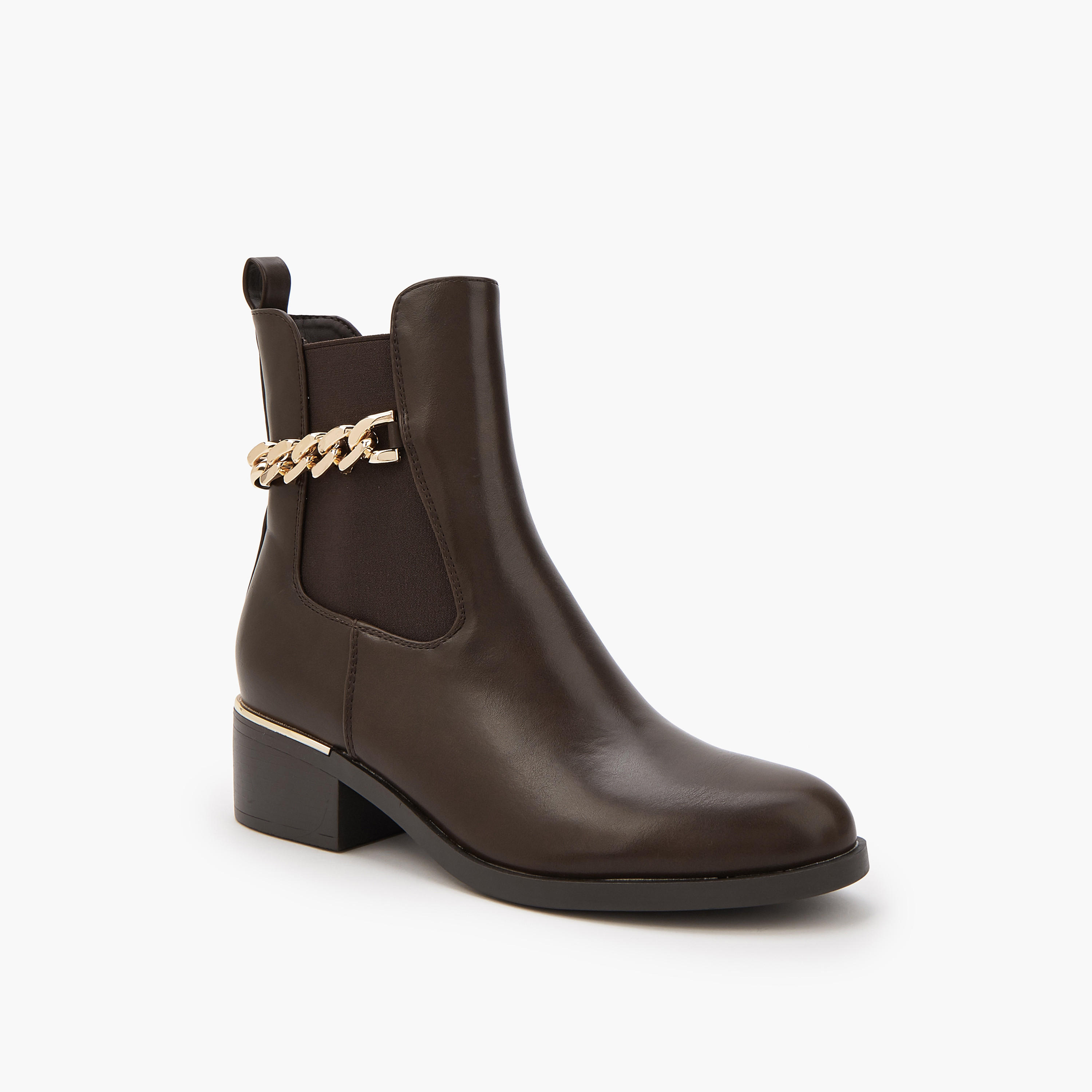 Flora Bella Women's Block Heel Ankle Boots-women-shoes-boots-image-3