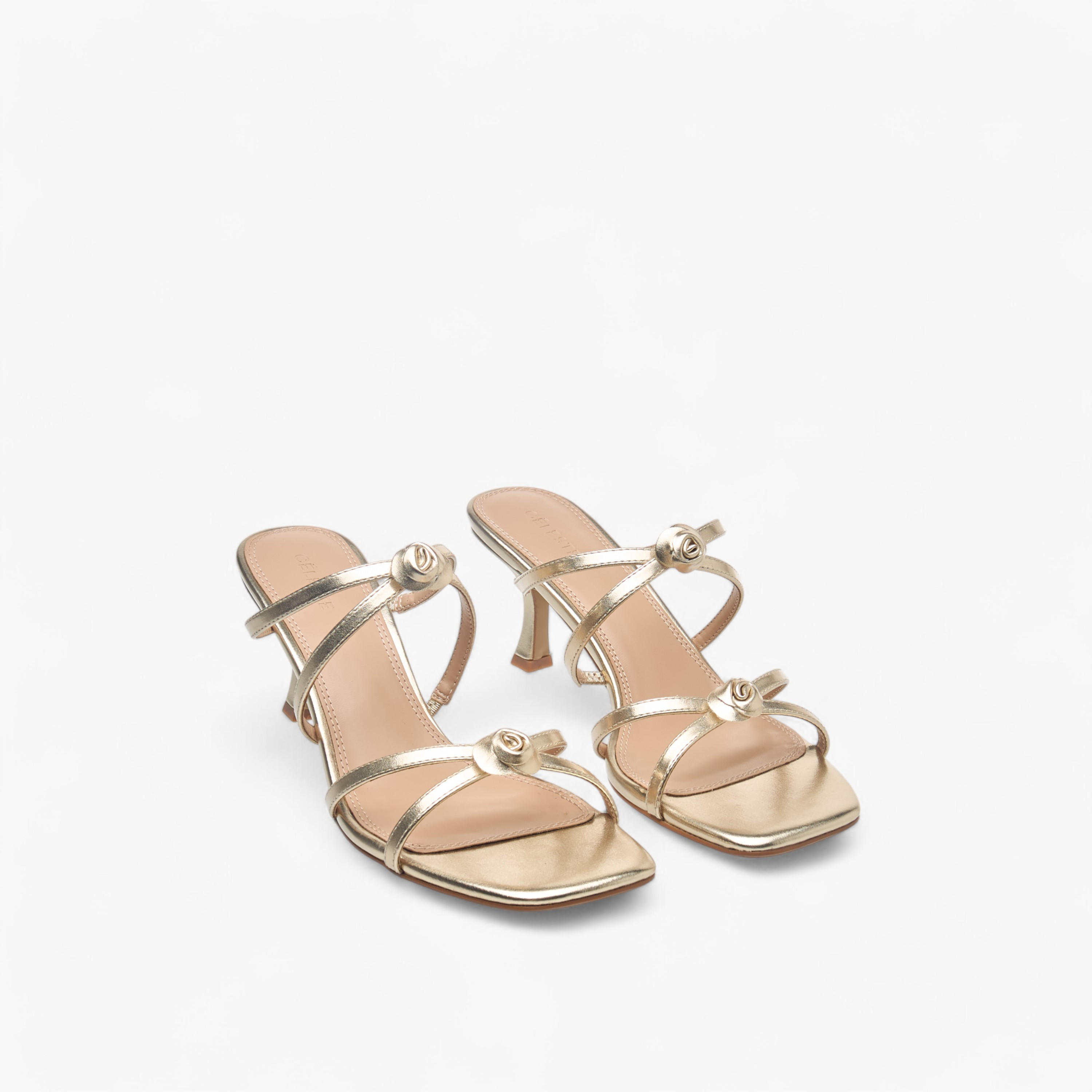 Celeste Women's Embellished Slip-On Sandals with Kitten Heels-women-shoes-sandals-heeled-image-1