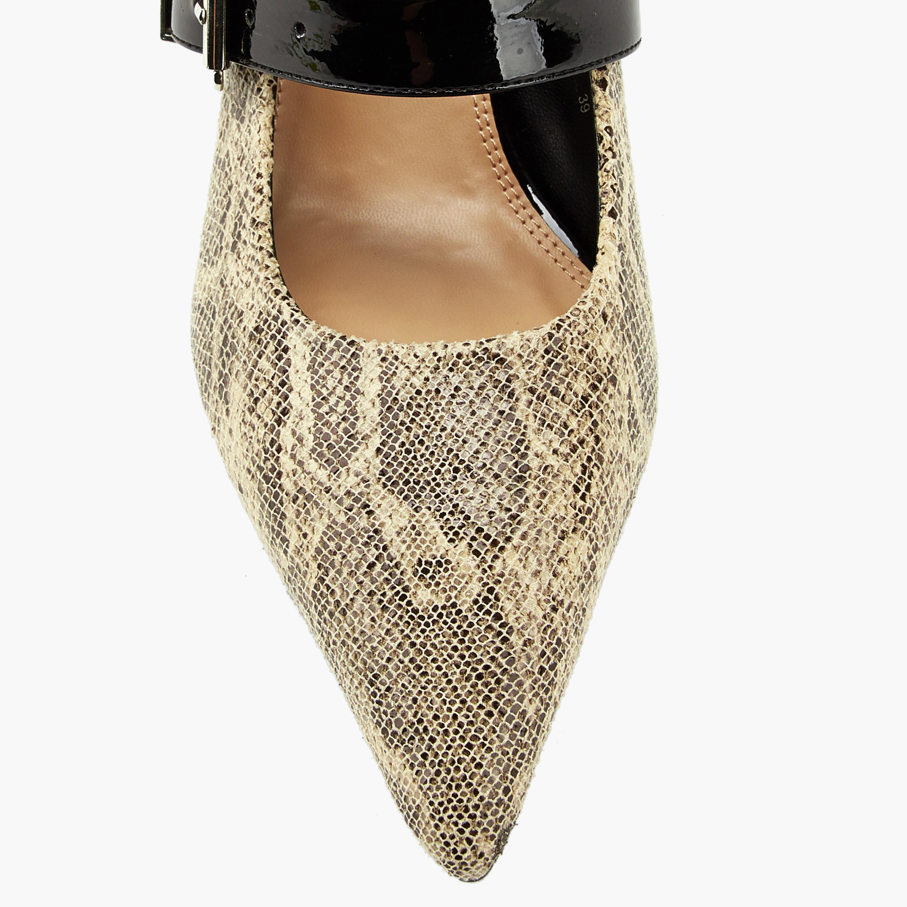 Celeste Women's Animal Print Pointed Toe Shoes with Kitten Heels-women-shoes-heels-image-4