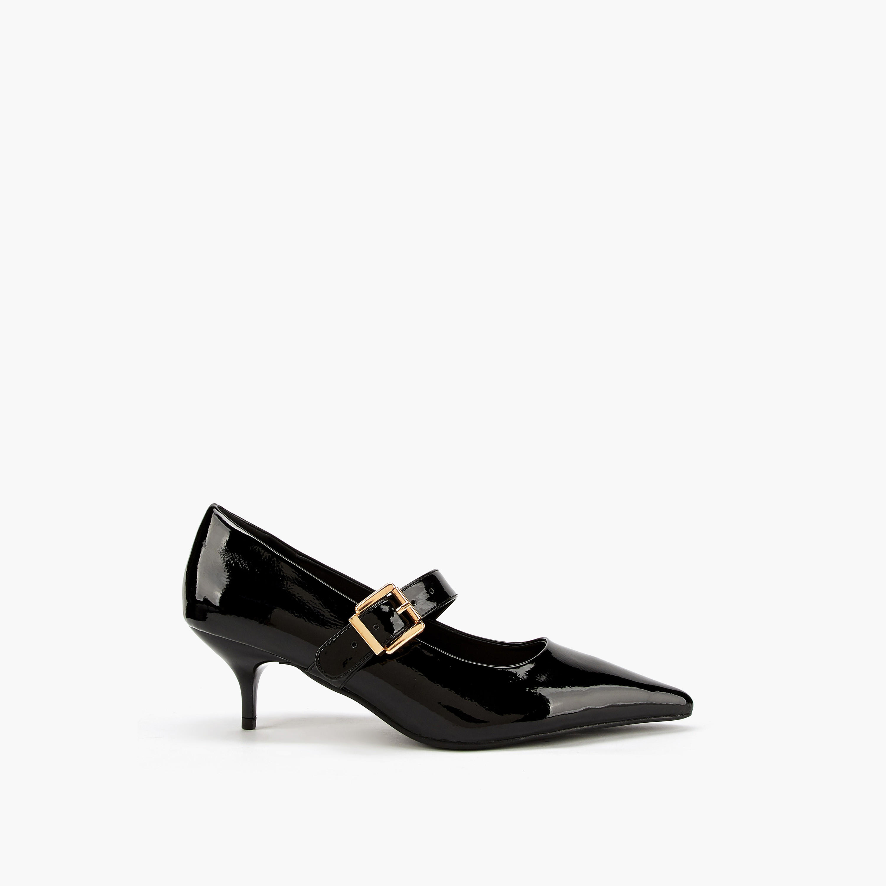 Celeste Women's Animal Print Pointed Toe Shoes with Kitten Heels-women-shoes-heels-image-2